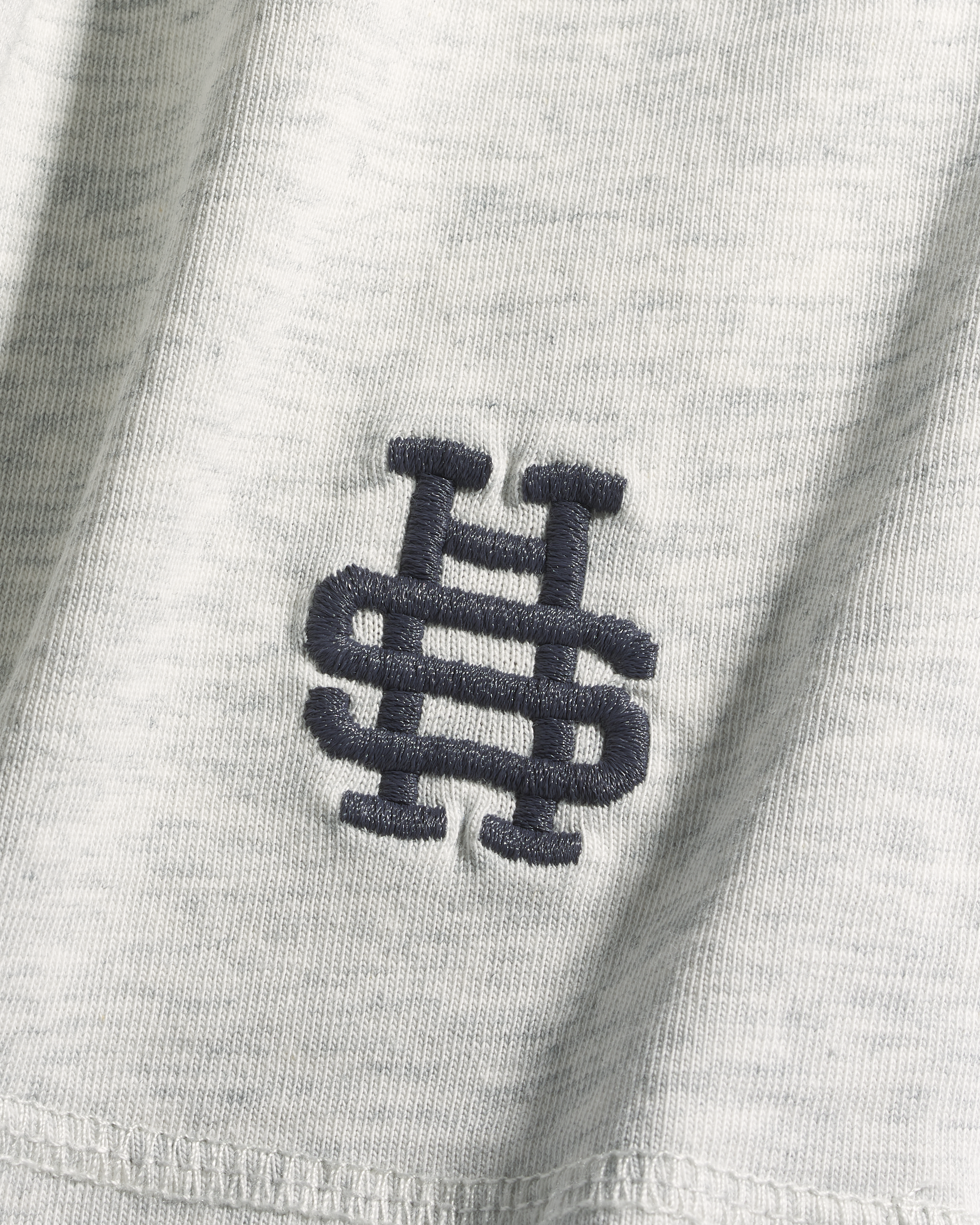 Athletic T-Shirt - Grey / Navy
