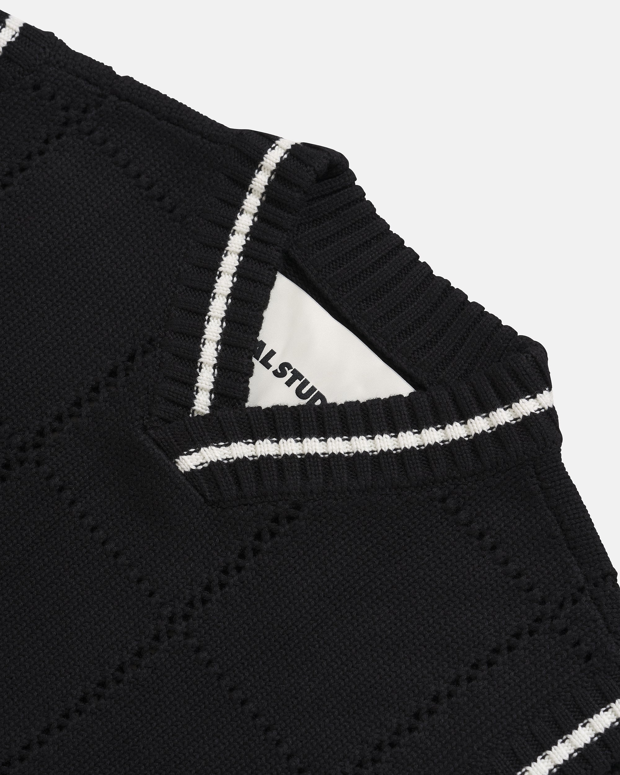 HS Knit Vest - Black