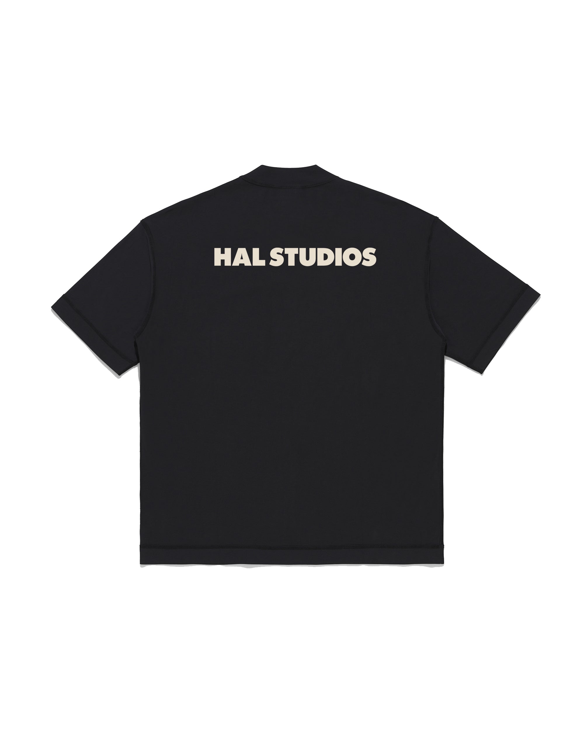 Inside-Out Uniform T-Shirt - Black