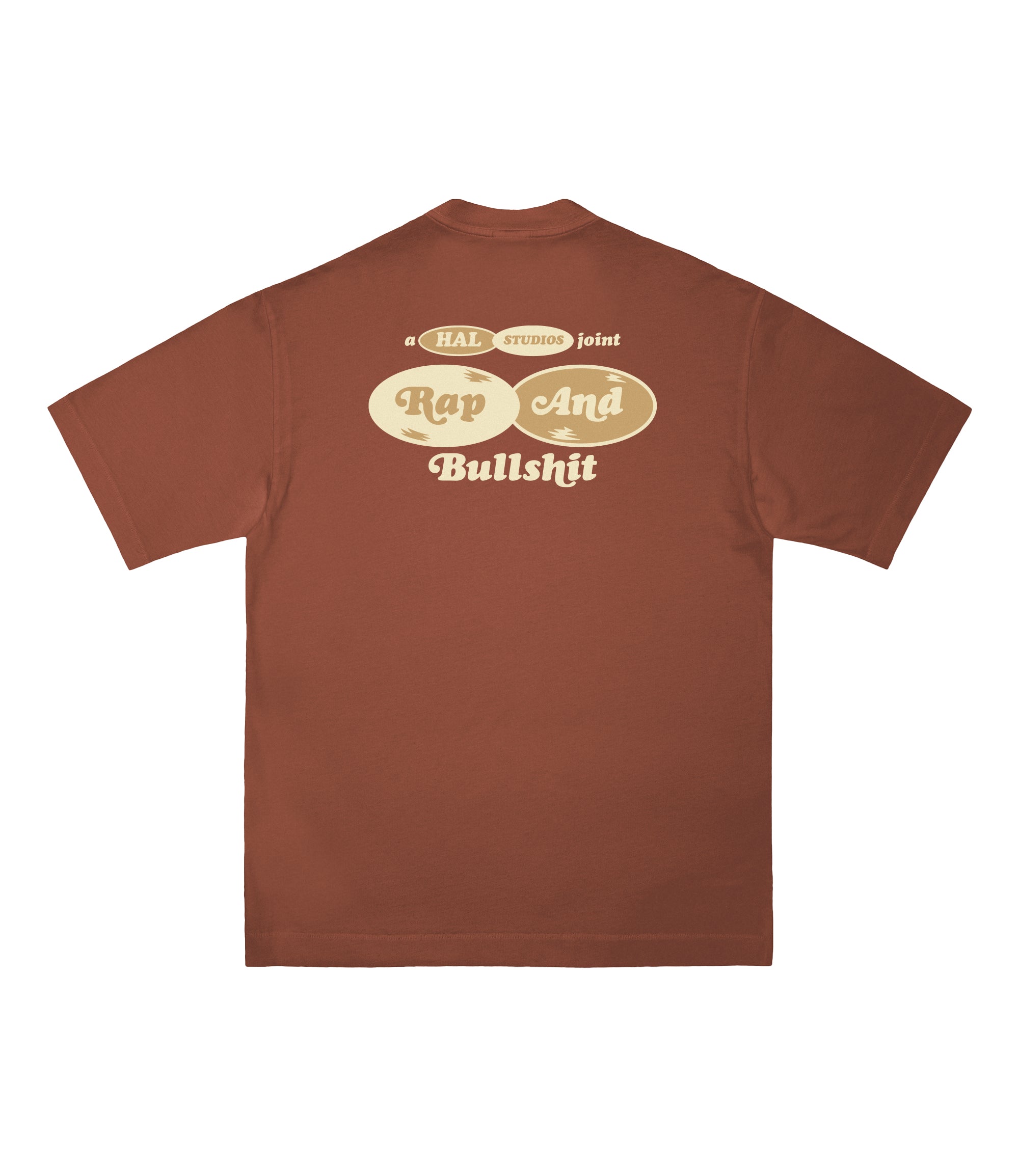 A HAL STUDIOS JOINT T-SHIRT - REDWOOD