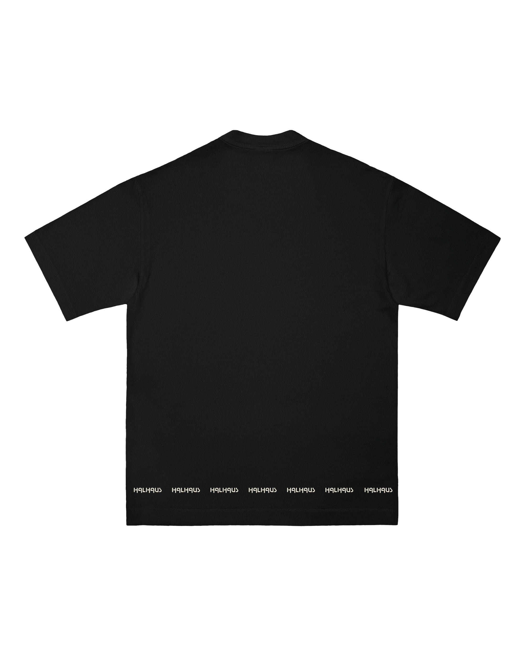 HALHAUS T-SHIRT - BLACK