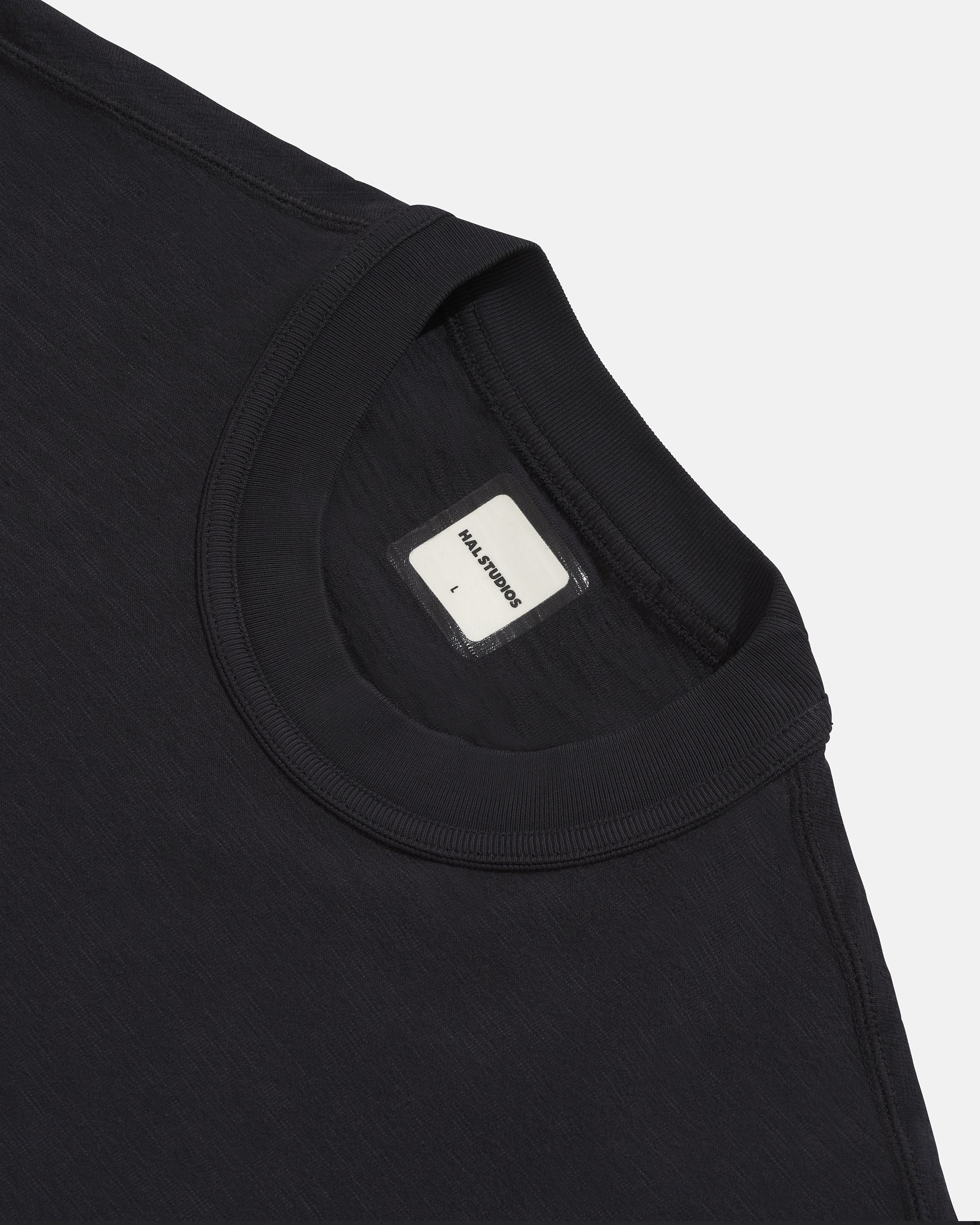 Studio Slub T-Shirt - Black