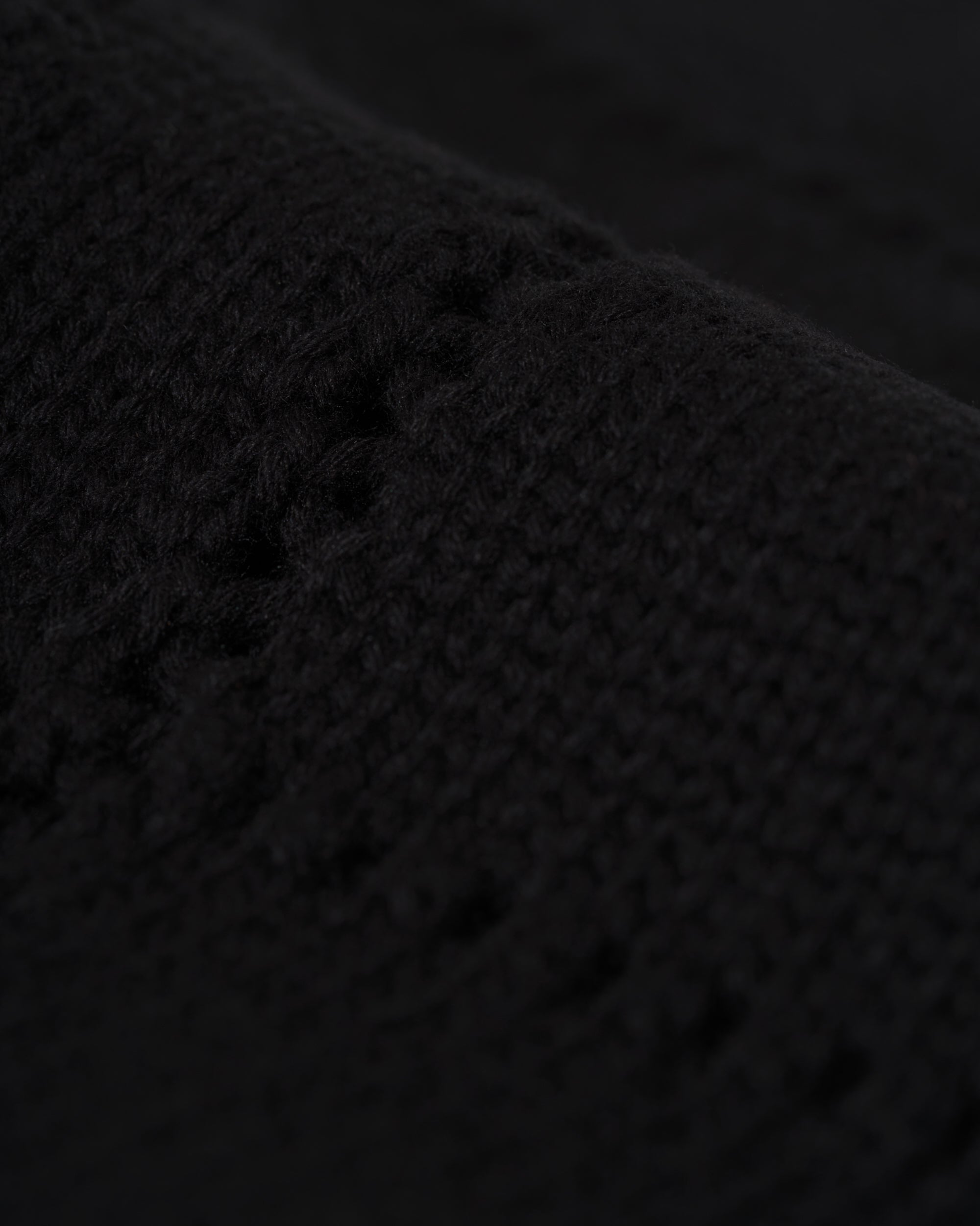 HS Knit Vest - Black