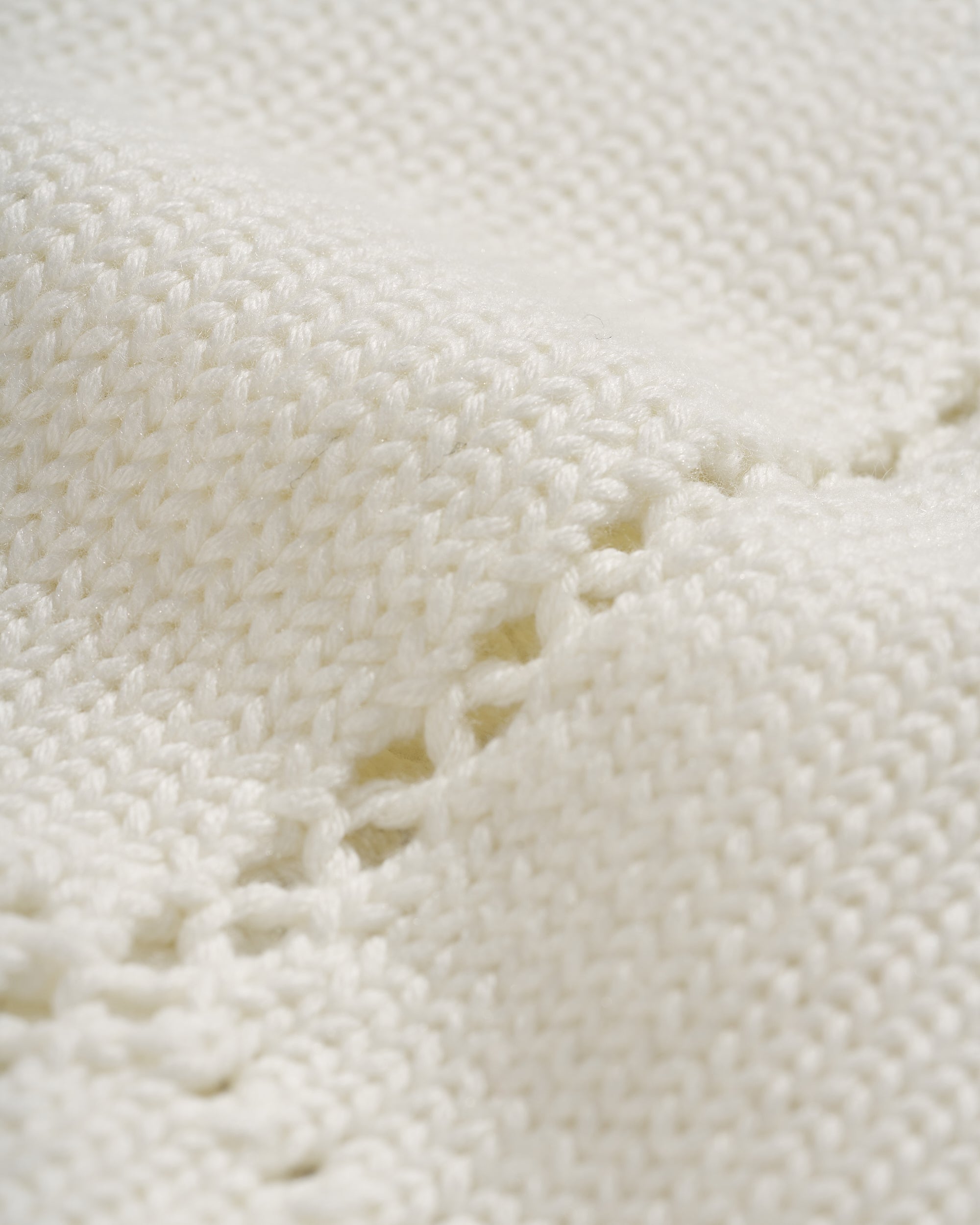 HS Knit Vest - Off White