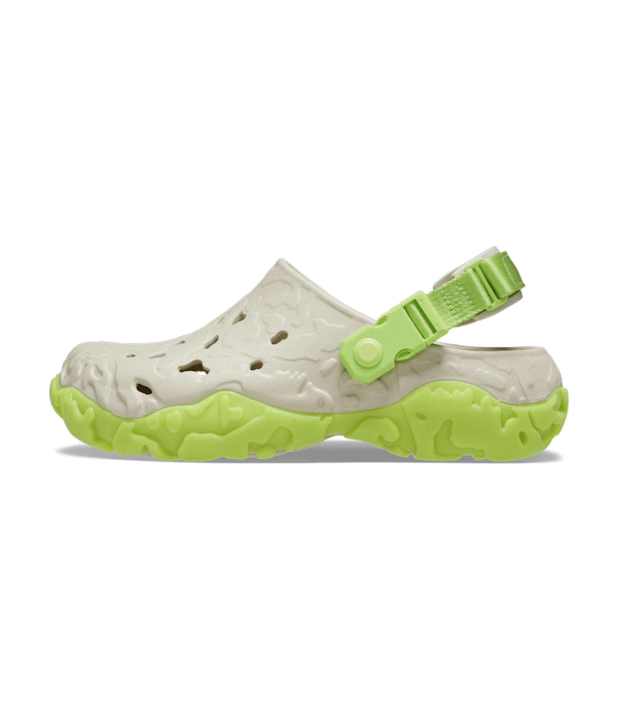 All-Terrain Atlas Clog - Bone / Limeade / Green