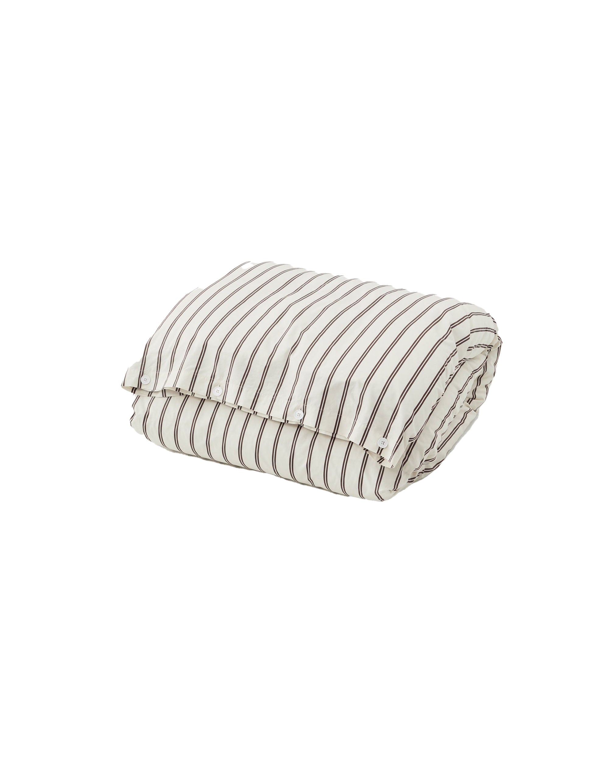 Cotton Peracle Queen Duvet Cover - Hopper Stripes