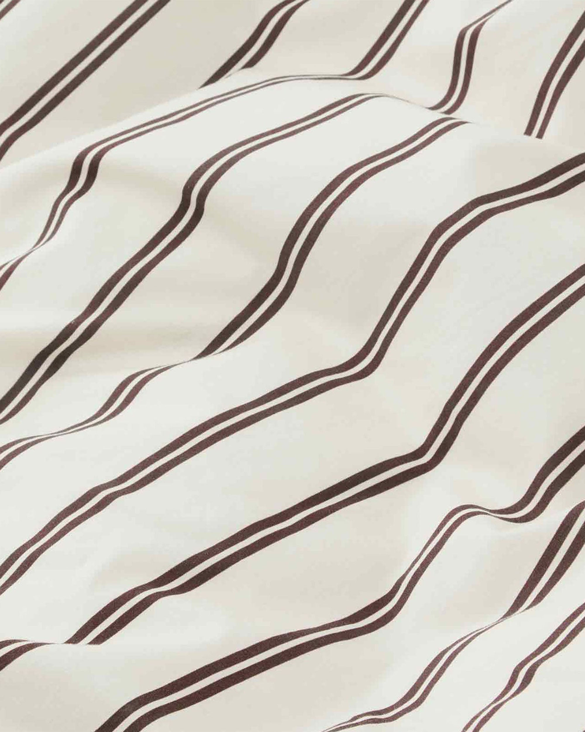 Cotton Peracle Queen Duvet Cover - Hopper Stripes
