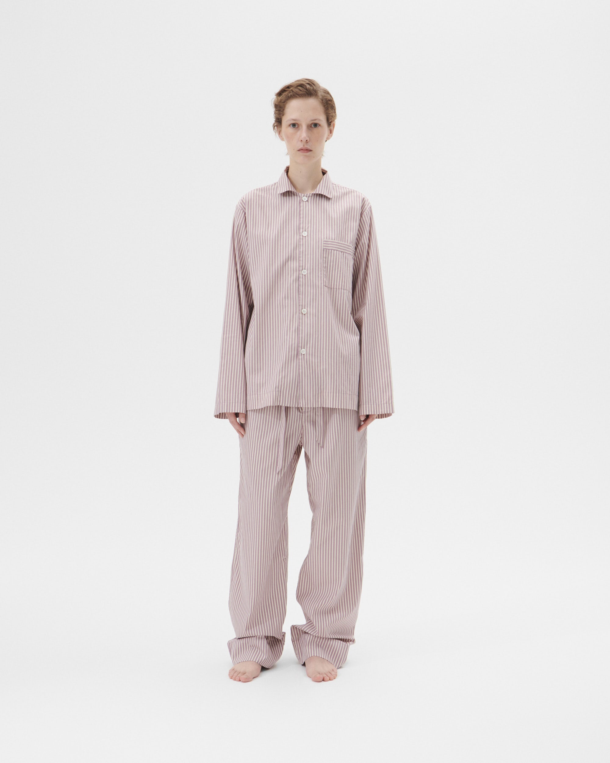 Poplin Pyjama Pants - Skipper Stripes
