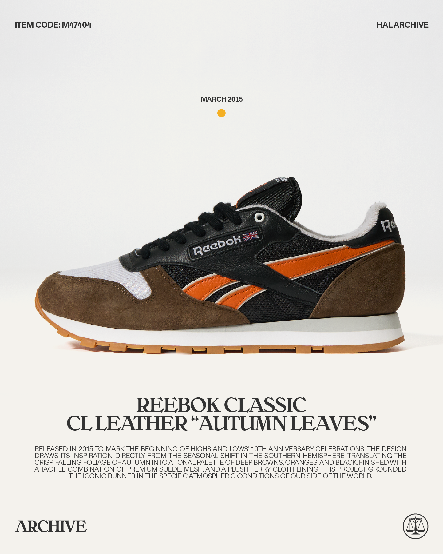 Reebok Classic Leather - Autumn Leaves