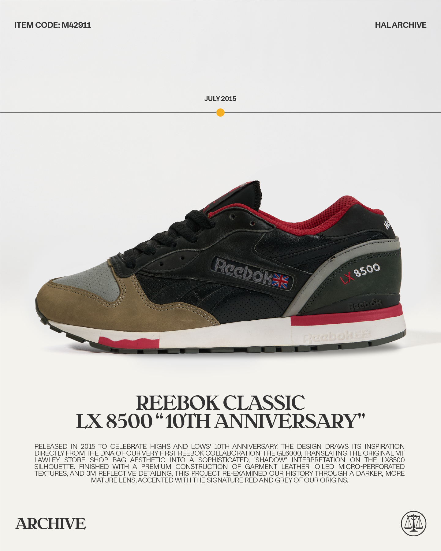 Reebok LX 8500 Suede - 10th Year