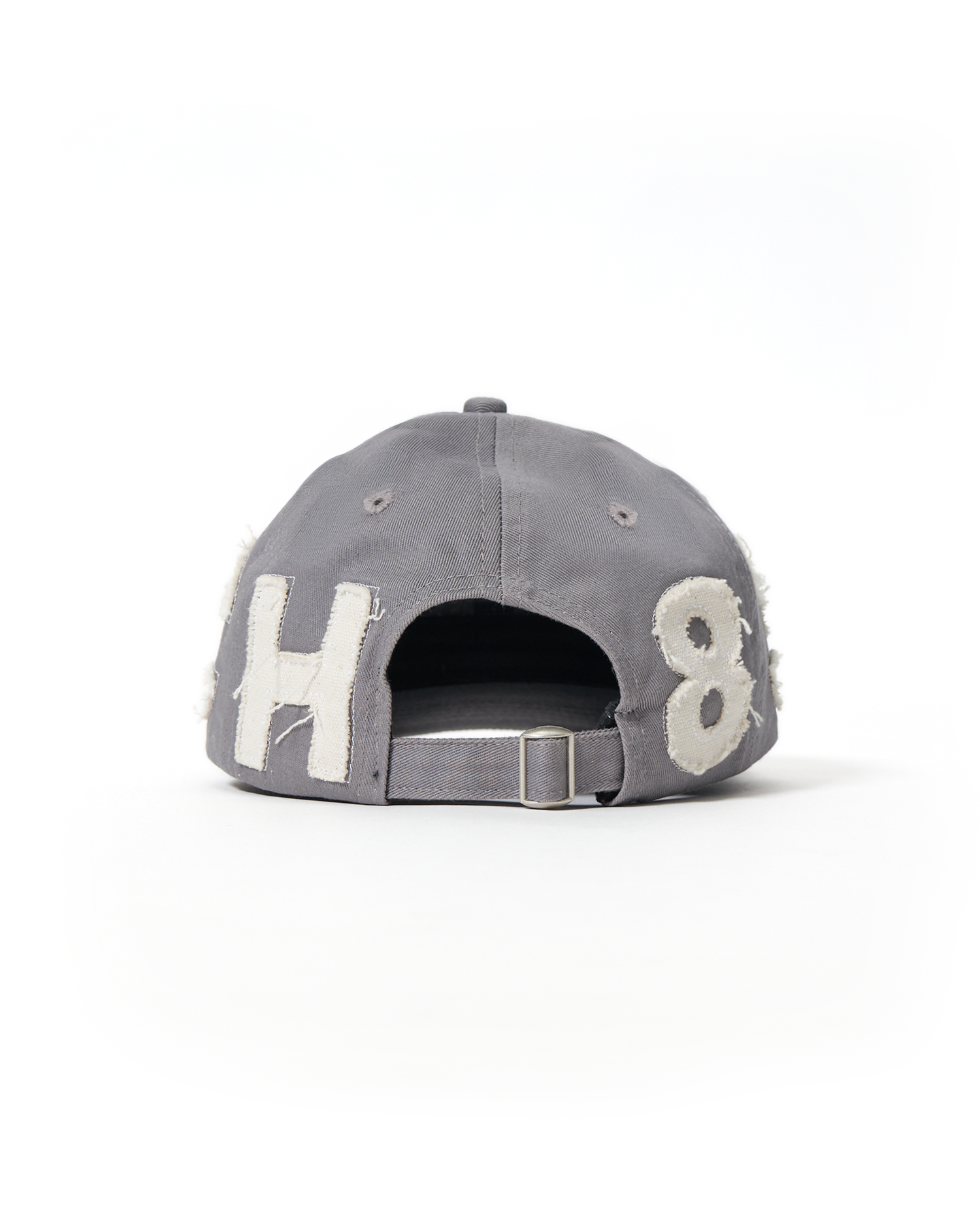 83 Frayed Hat - Grey / Natural
