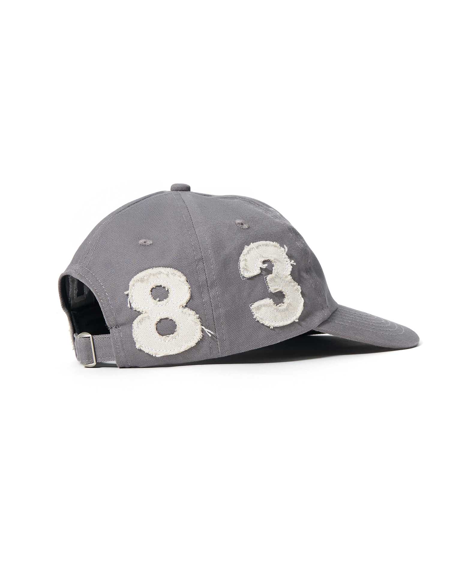 83 Frayed Hat - Grey / Natural