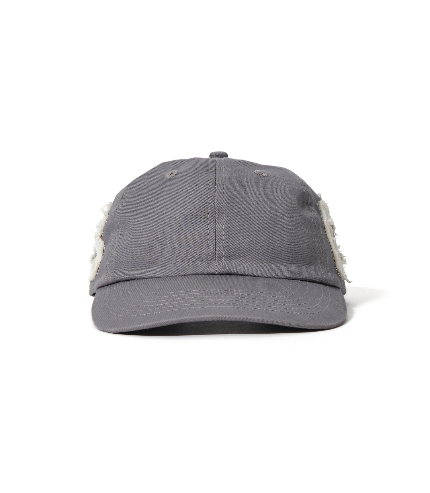 83 Frayed Hat - Grey / Natural
