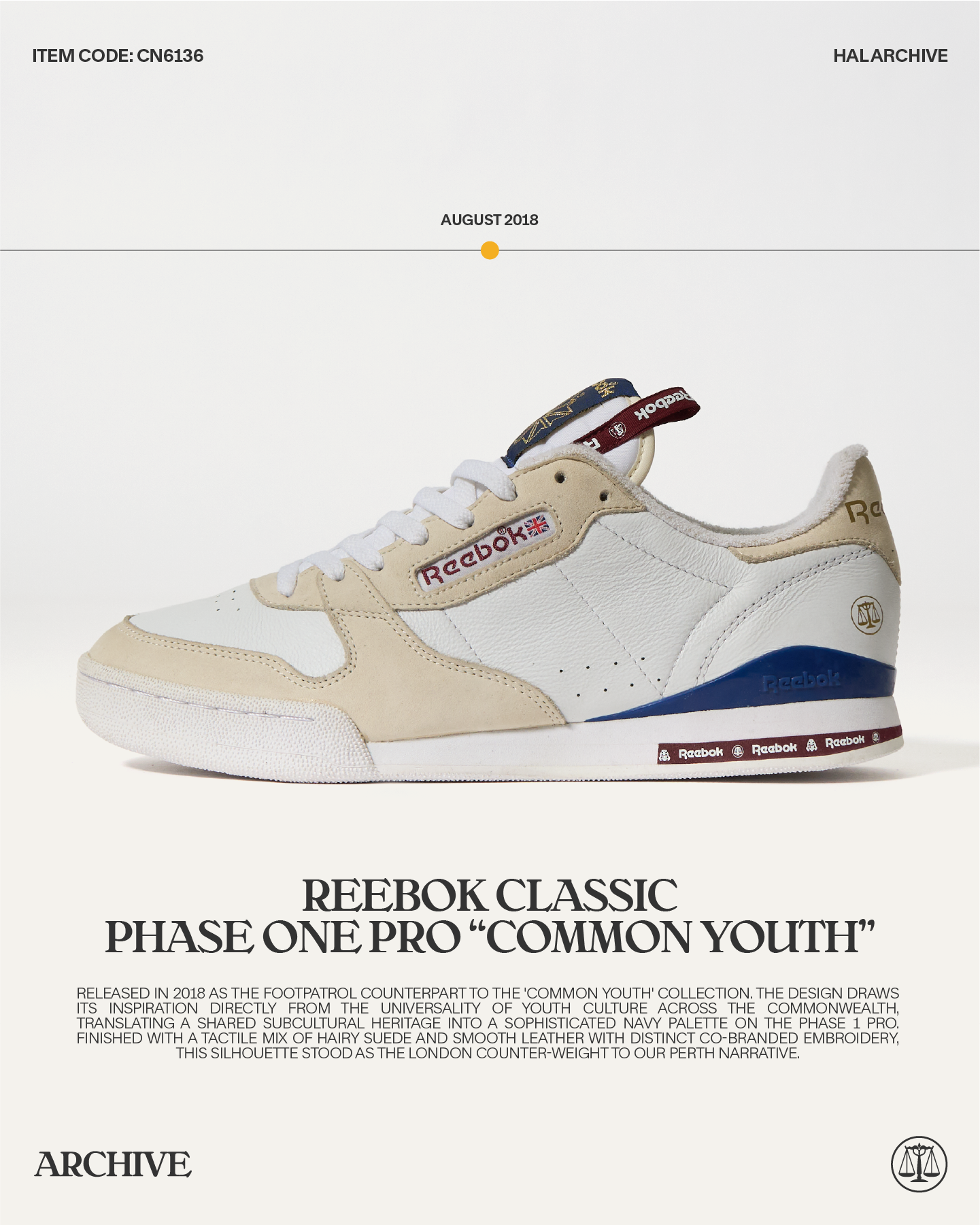 Reebok Footpatrol Phase One Pro - Common Youth Pack