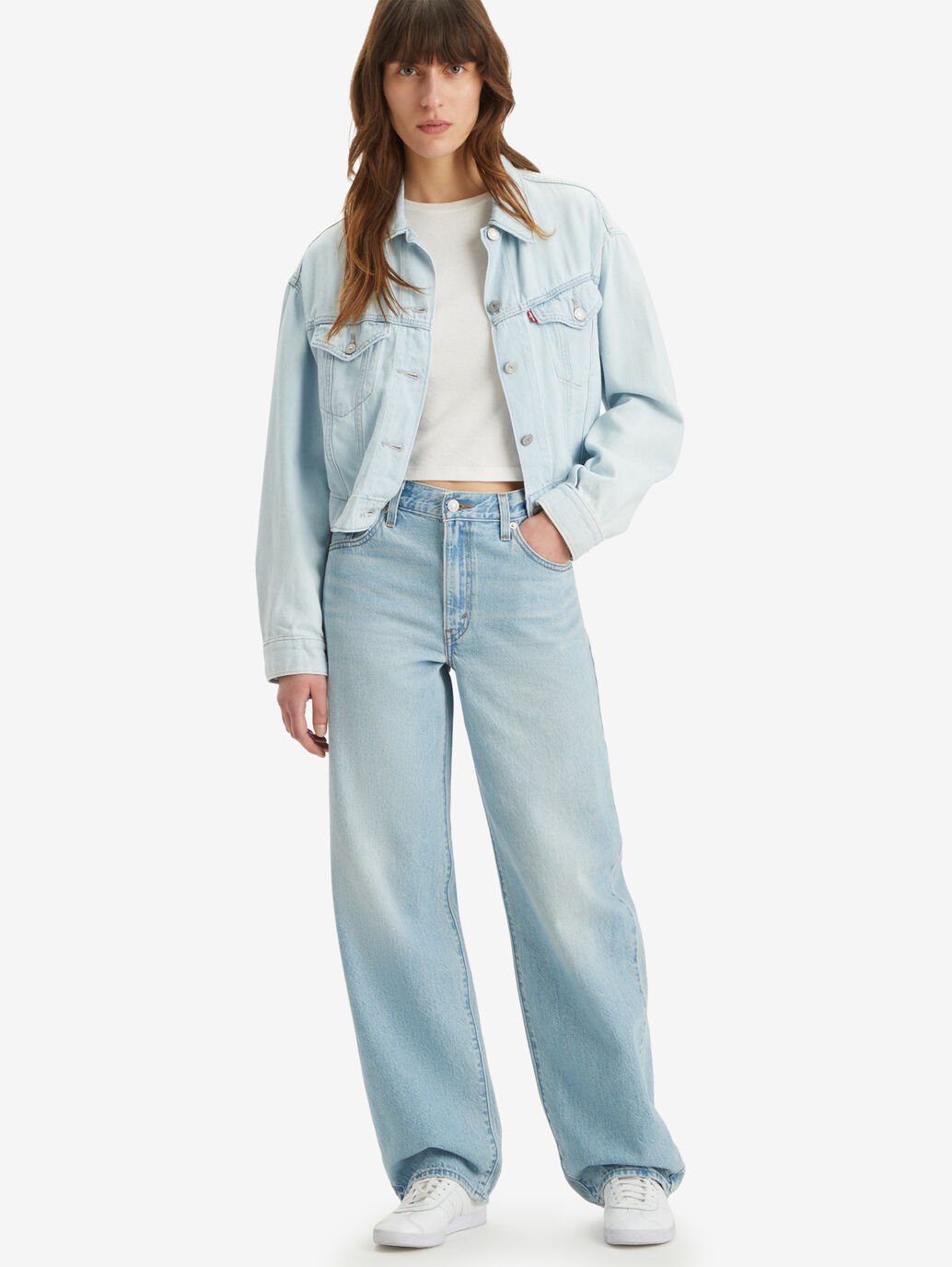 Womens Baggy Dad Jeans - Pick Sides
