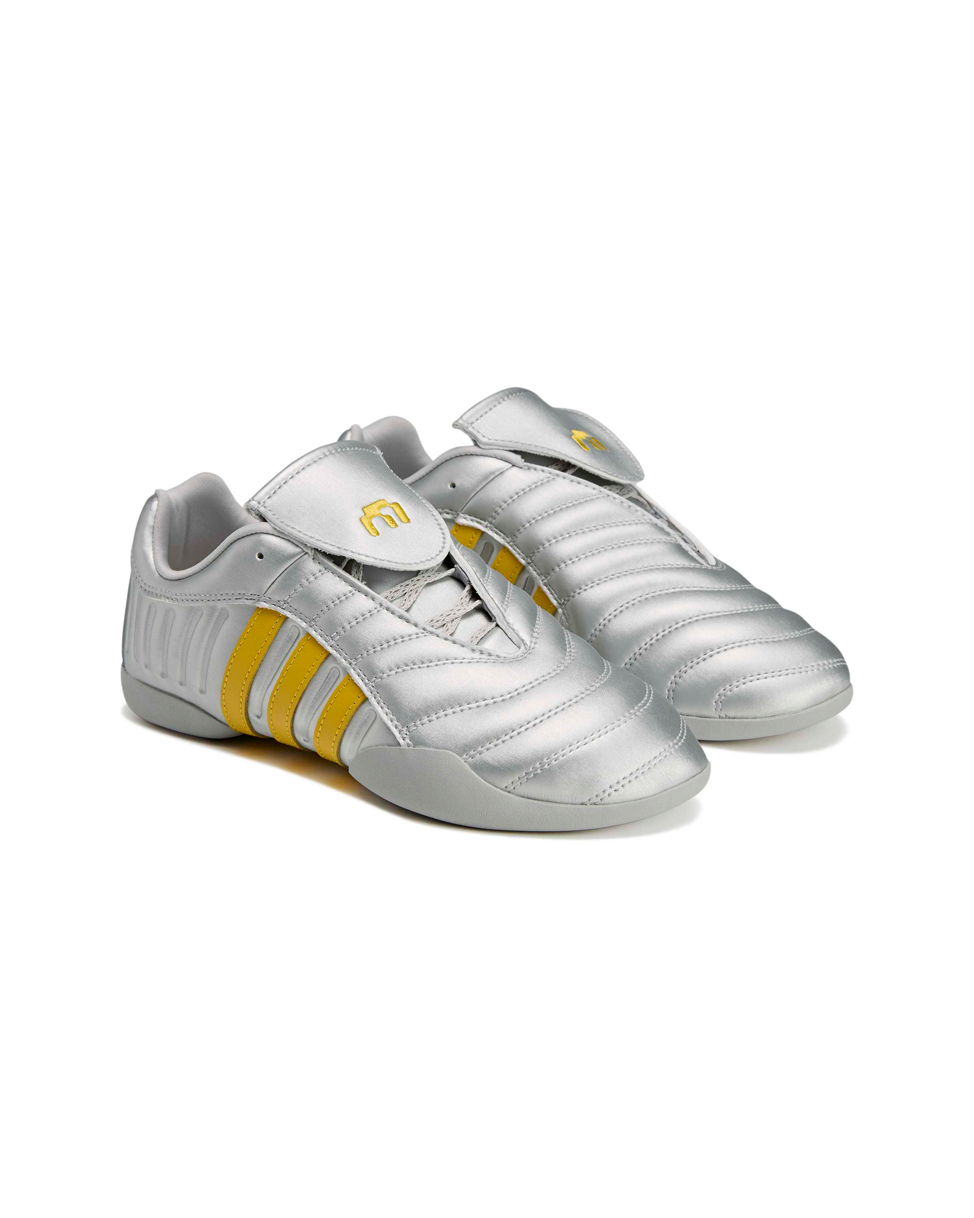 Miaou Elite Mei - Silver Metallic / Collegiate Navy / Hazy Yellow