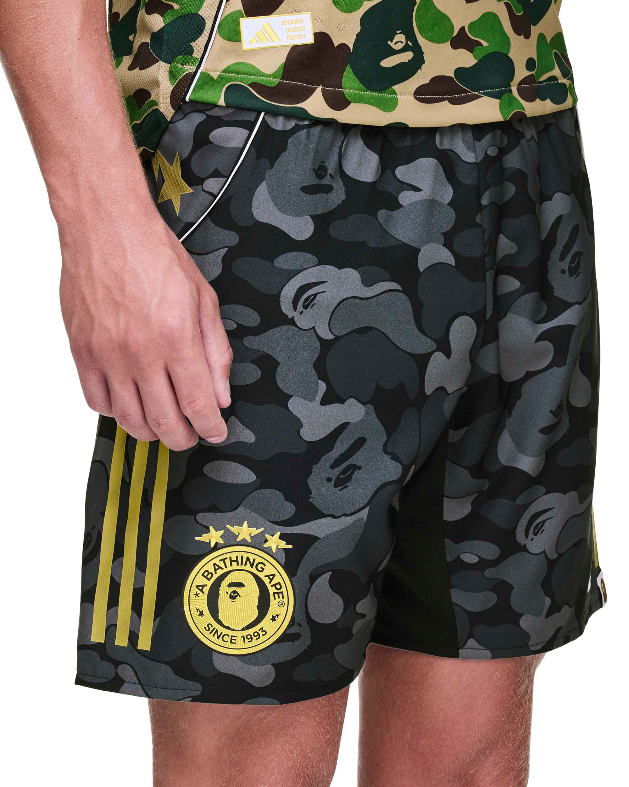 BAPE Football Shorts - Black