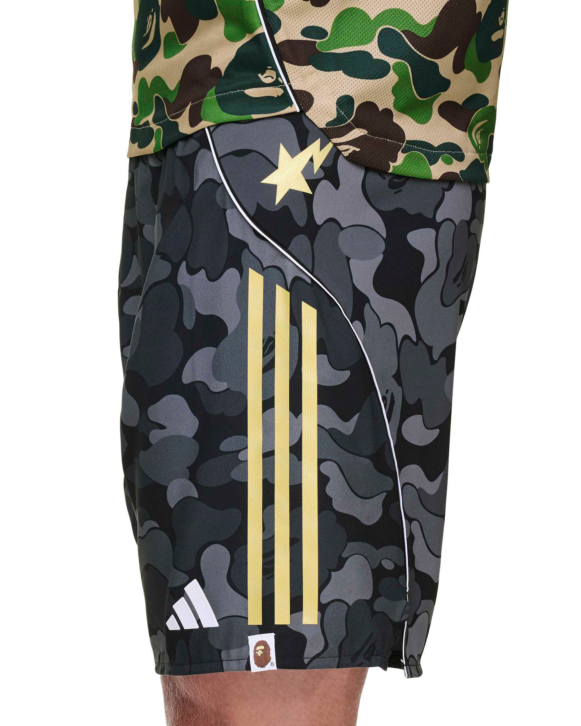 BAPE Football Shorts - Black
