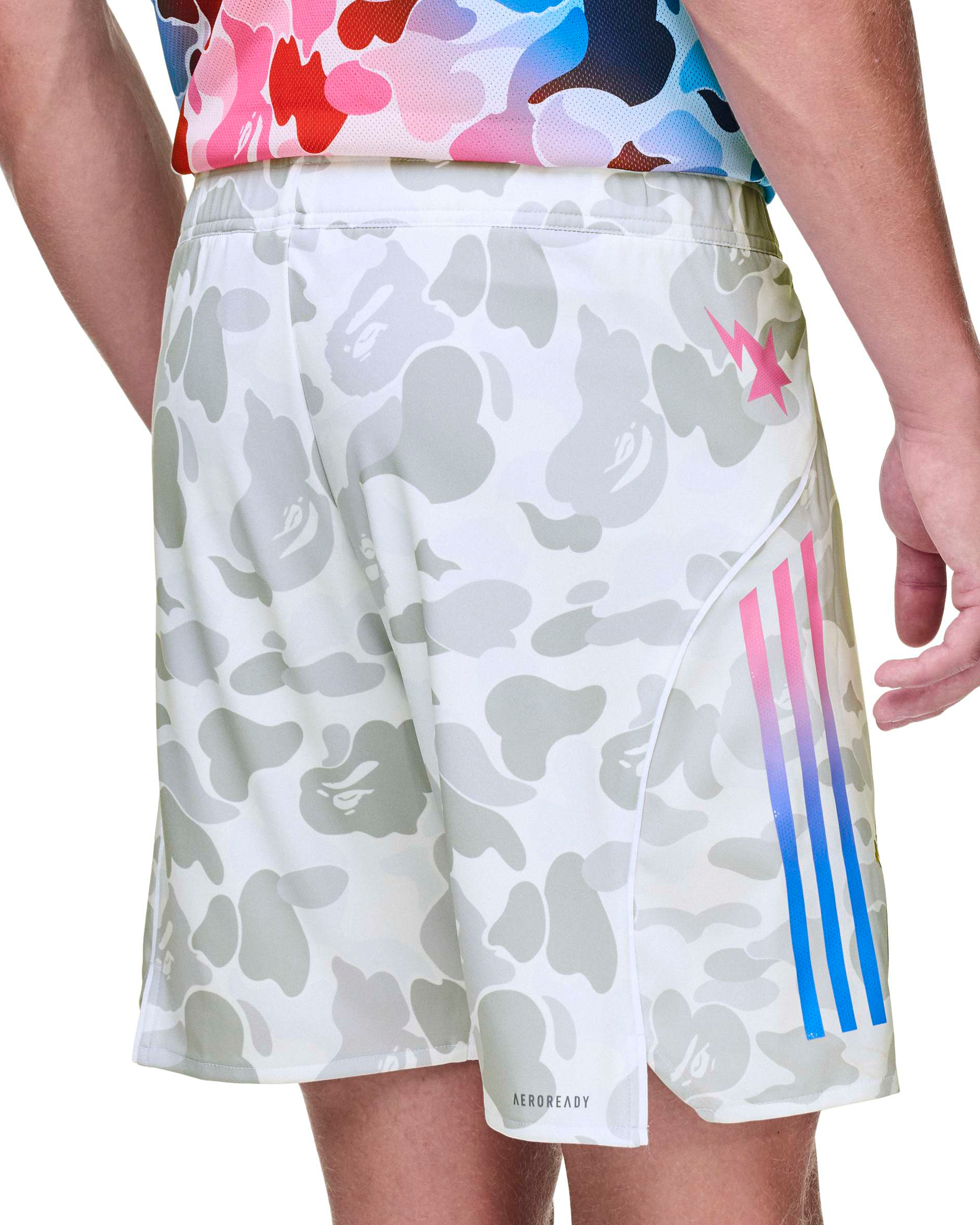 BAPE Football Shorts - White