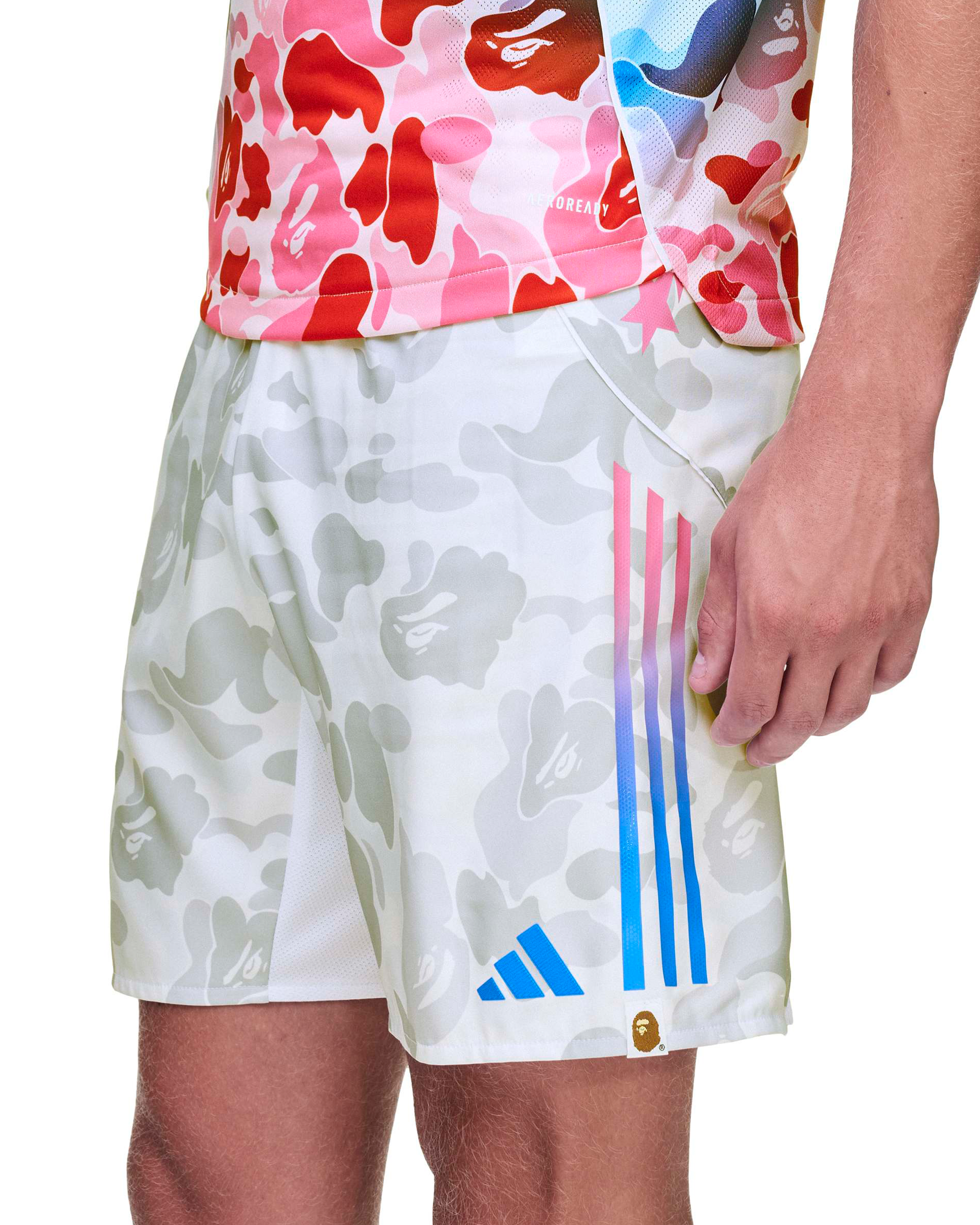 BAPE Football Shorts - White