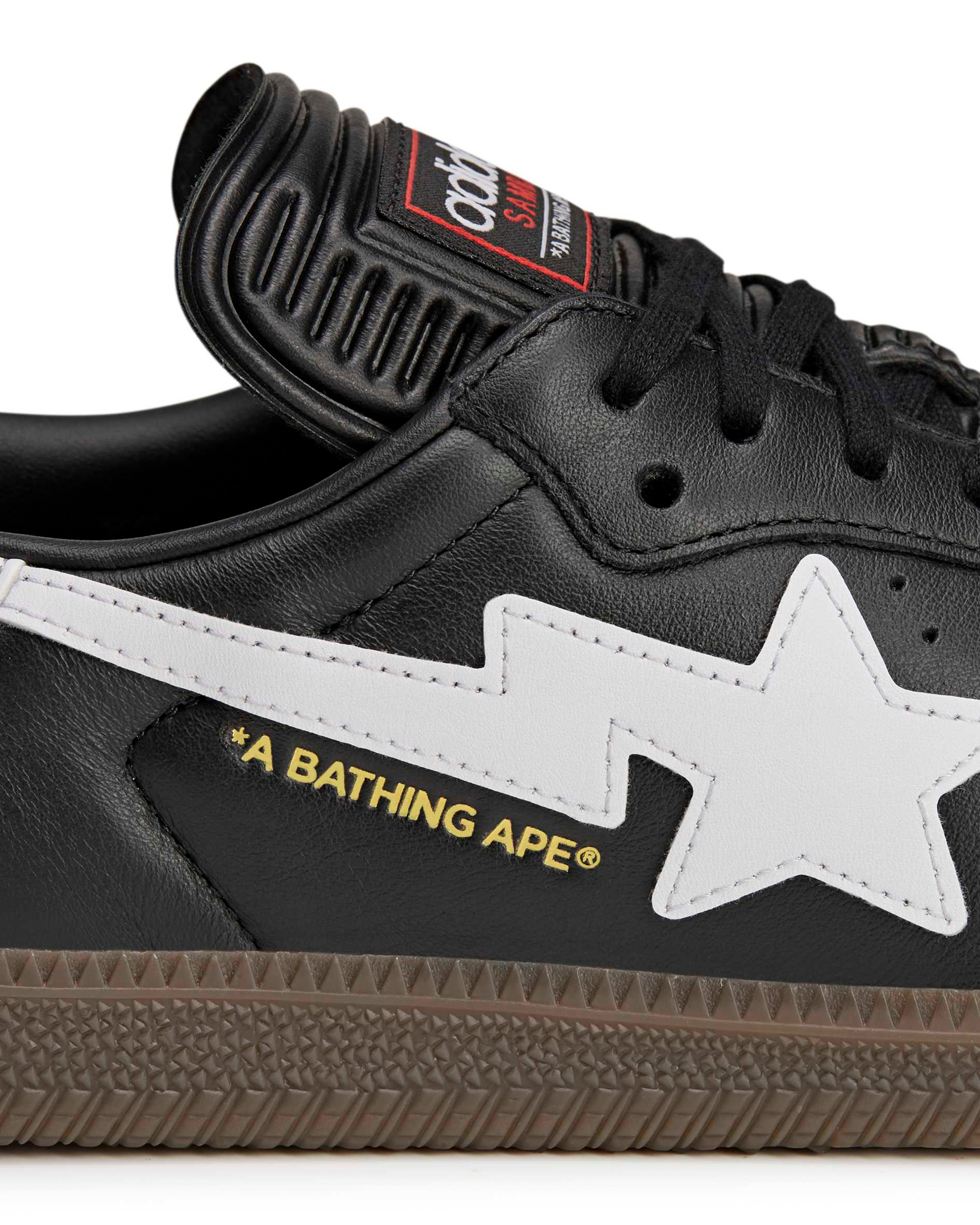 BAPE Samba - Core Black / Future White / Gum