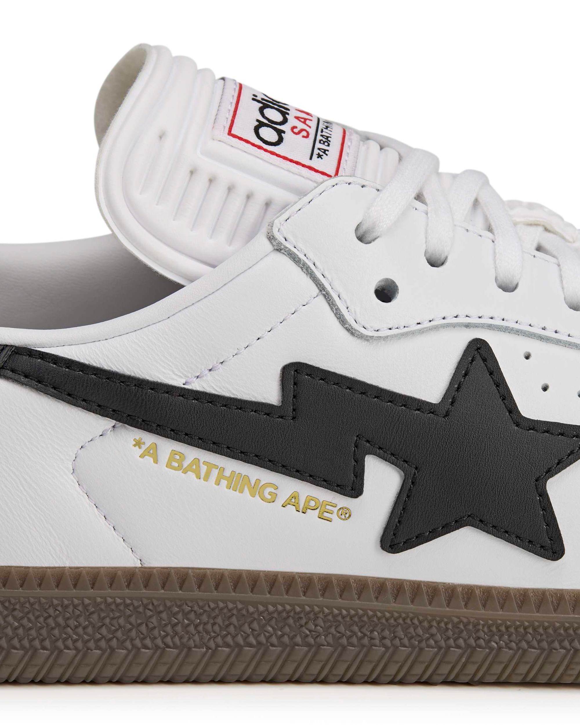 BAPE Samba - Future White / Core Black / Gum