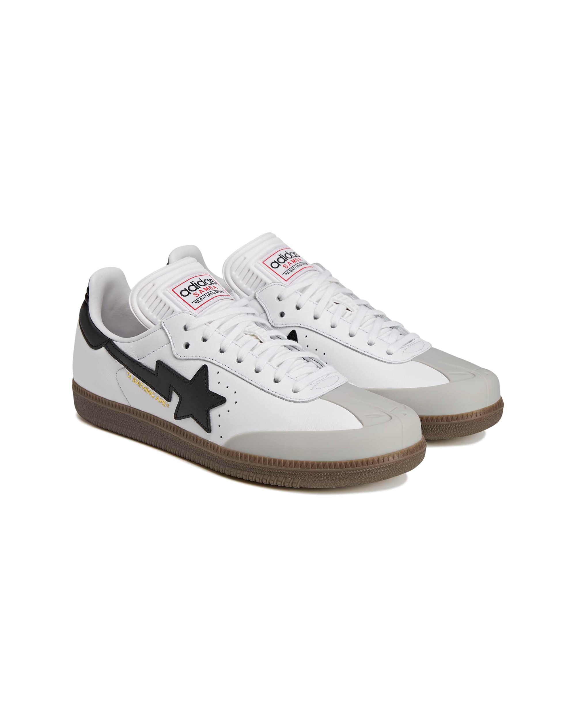 BAPE Samba - Future White / Core Black / Gum