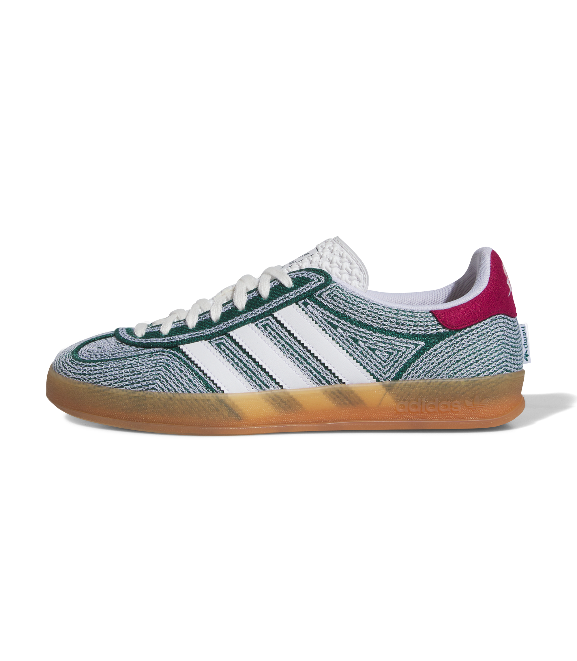 Sean Wotherpoon Gazelle Indoor "Hemp" - Collegiate Green / White / Gum