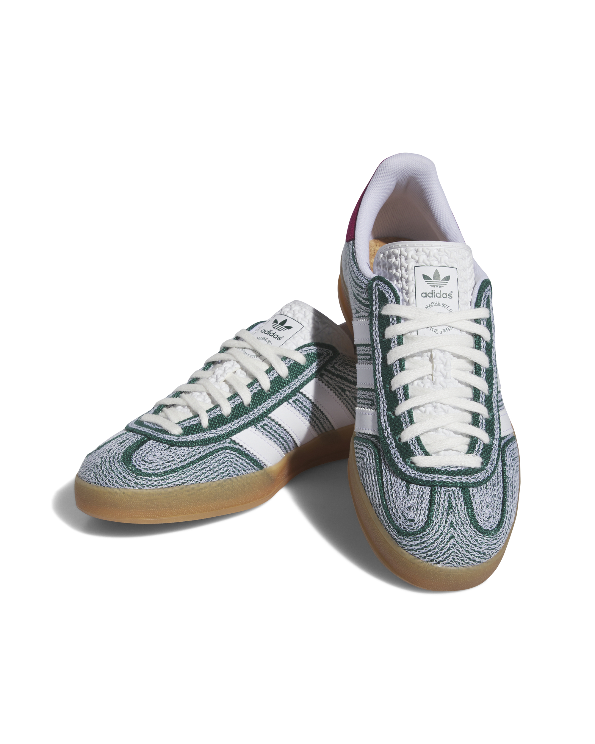 Sean Wotherpoon Gazelle Indoor "Hemp" - Collegiate Green / White / Gum