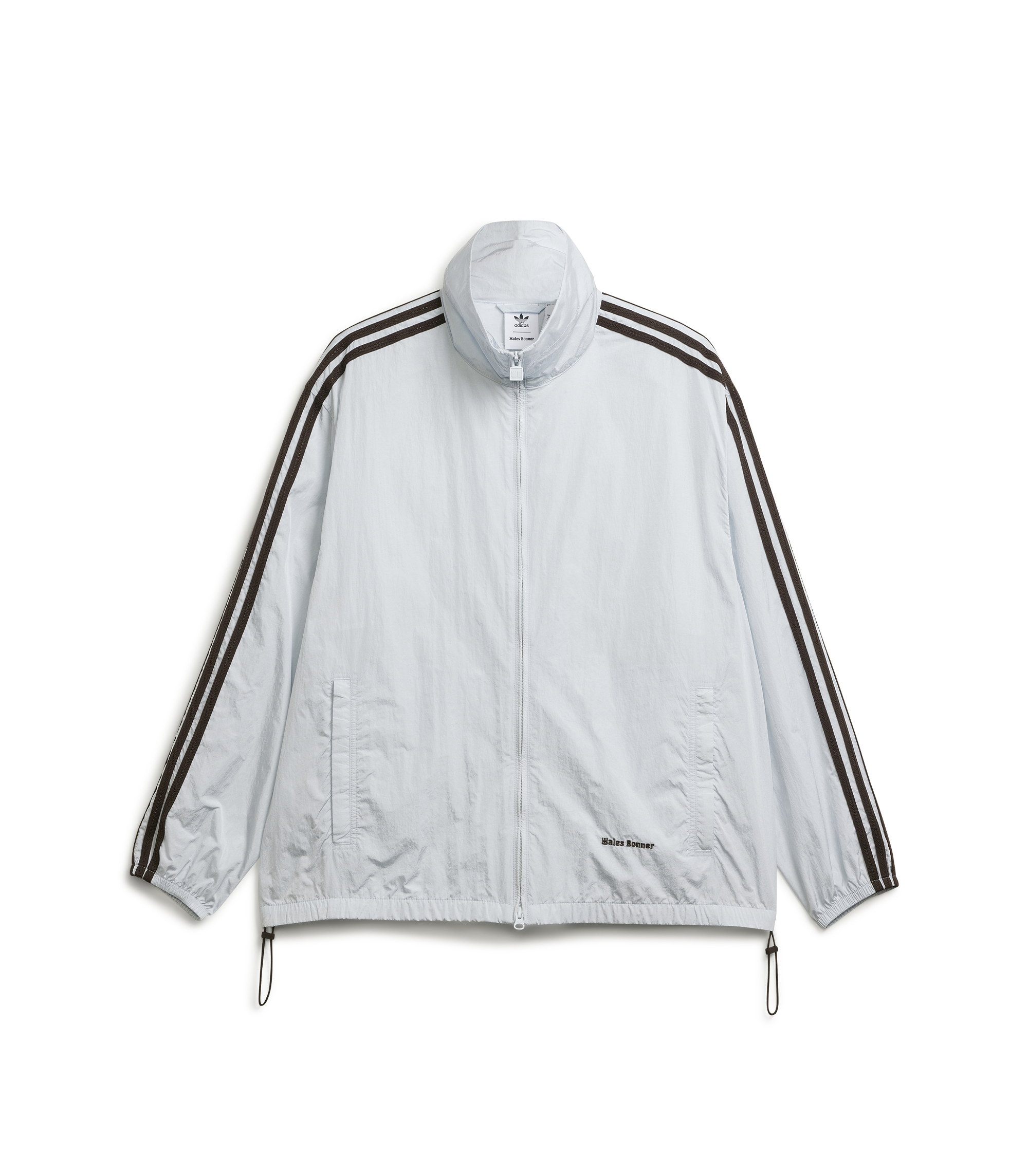 Wales Bonner Embroided Logo Track Jacket - Blue Tint