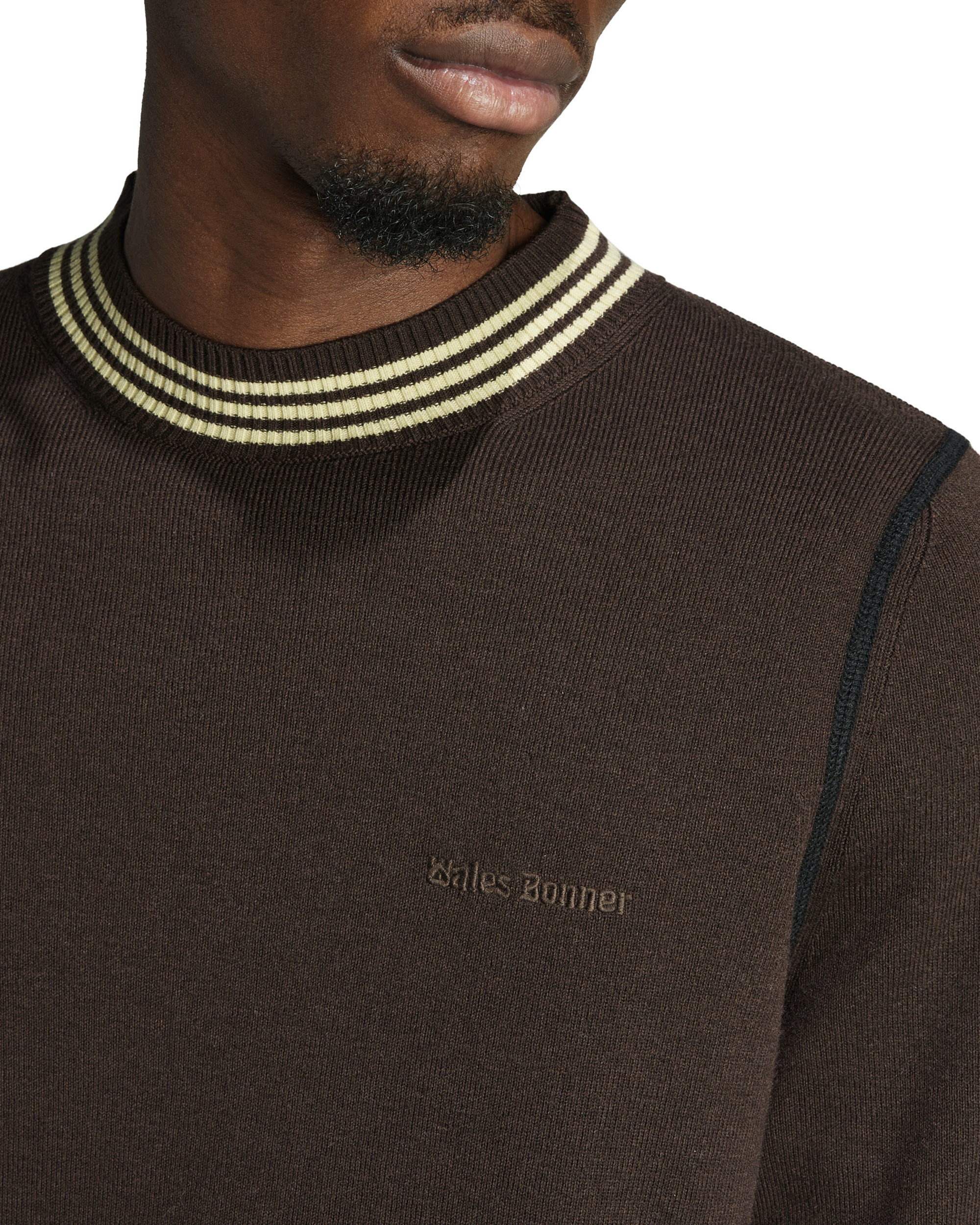 Wales Bonner Knit Top - Dark Brown