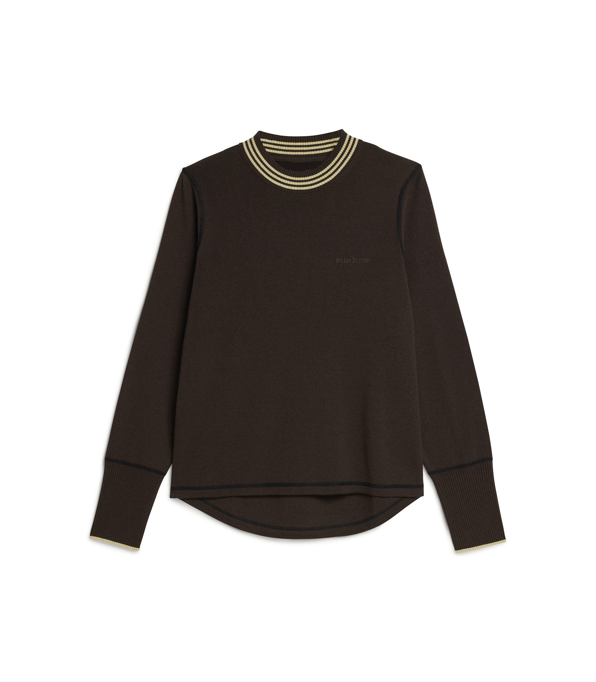 Wales Bonner Knit Top - Dark Brown