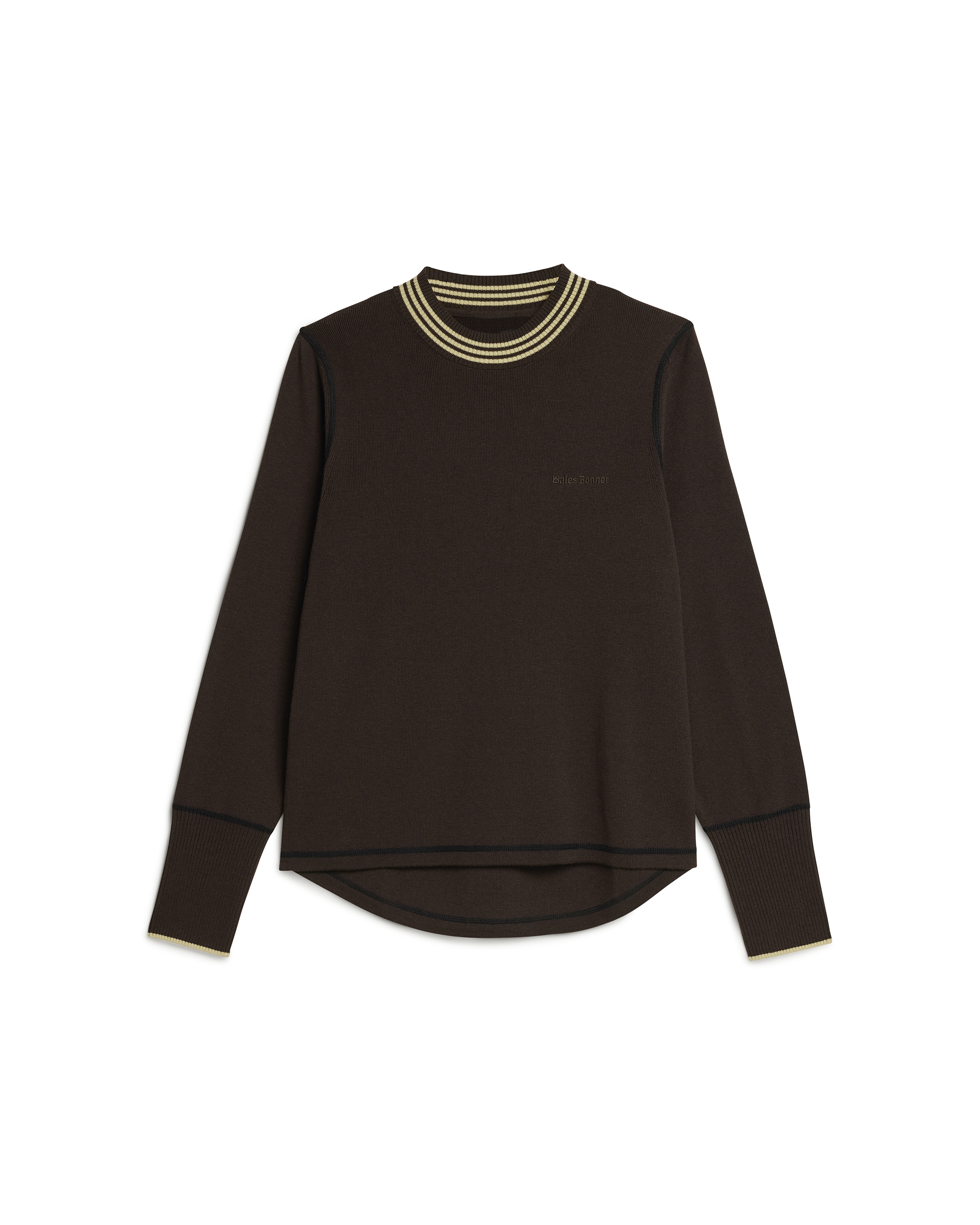 Wales Bonner Knit Top - Dark Brown