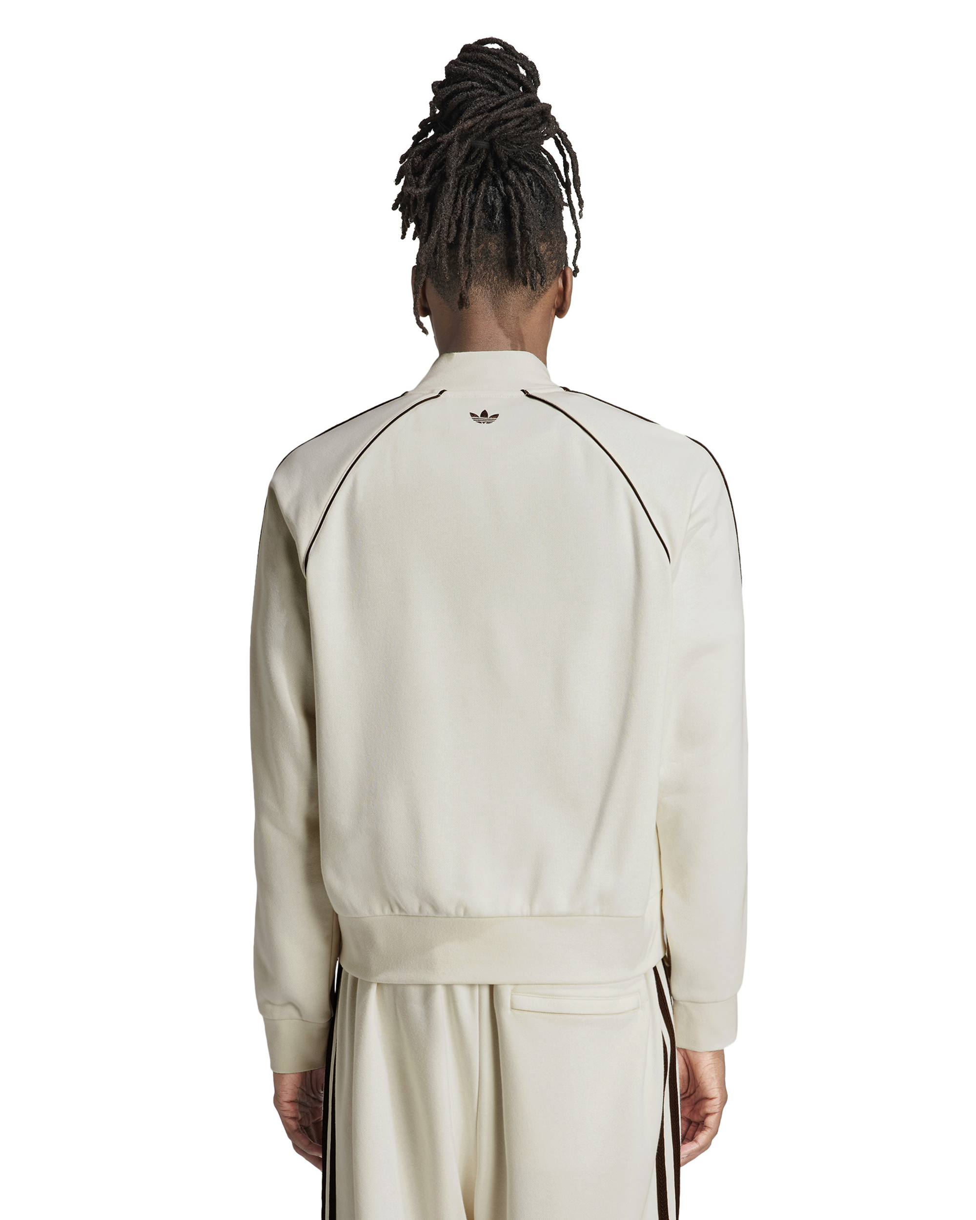 Wales Bonner Embroided Logo Track Jacket - Cream White