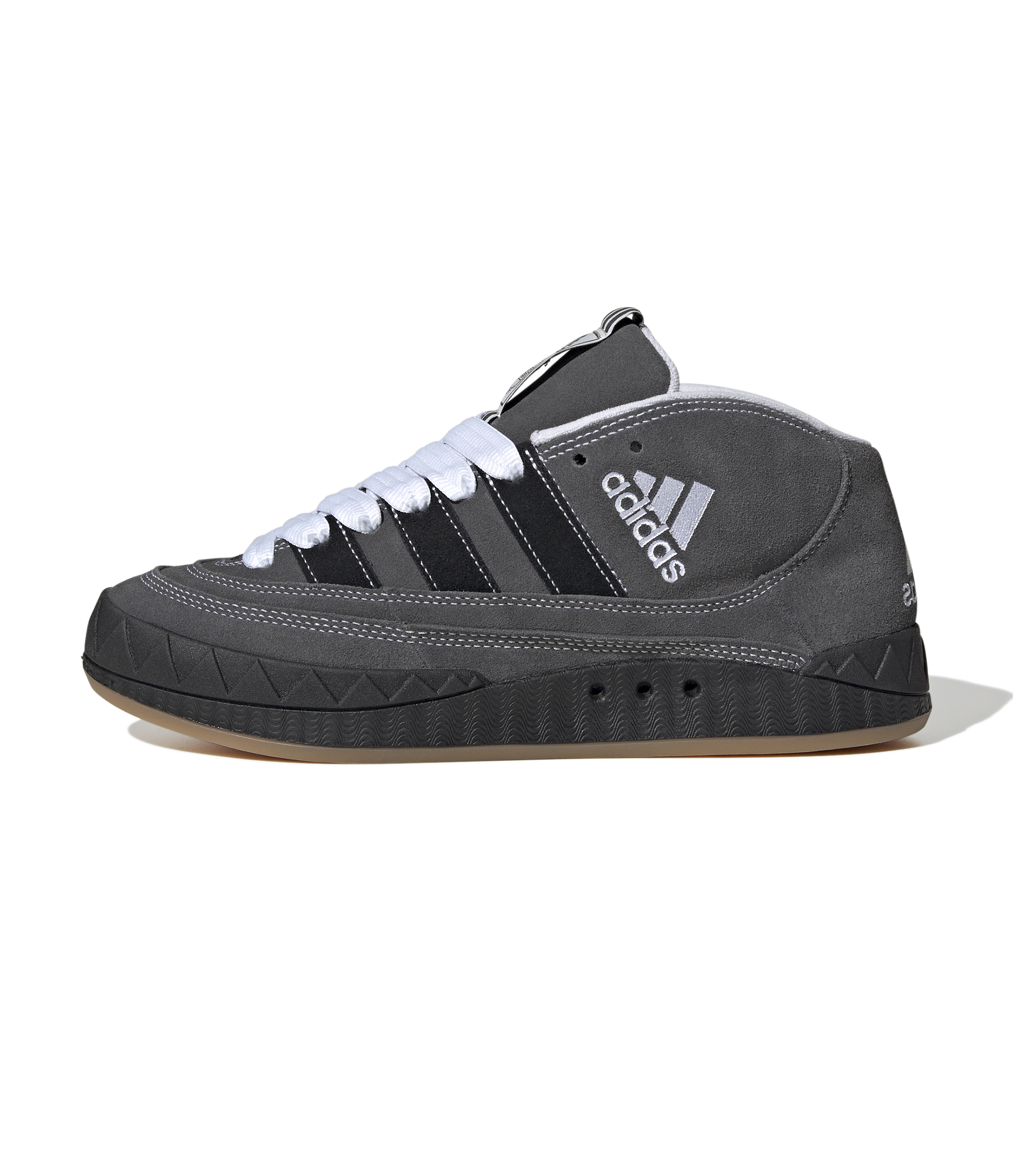 YNuK Adimatic Mid - Grey / Black / Off White