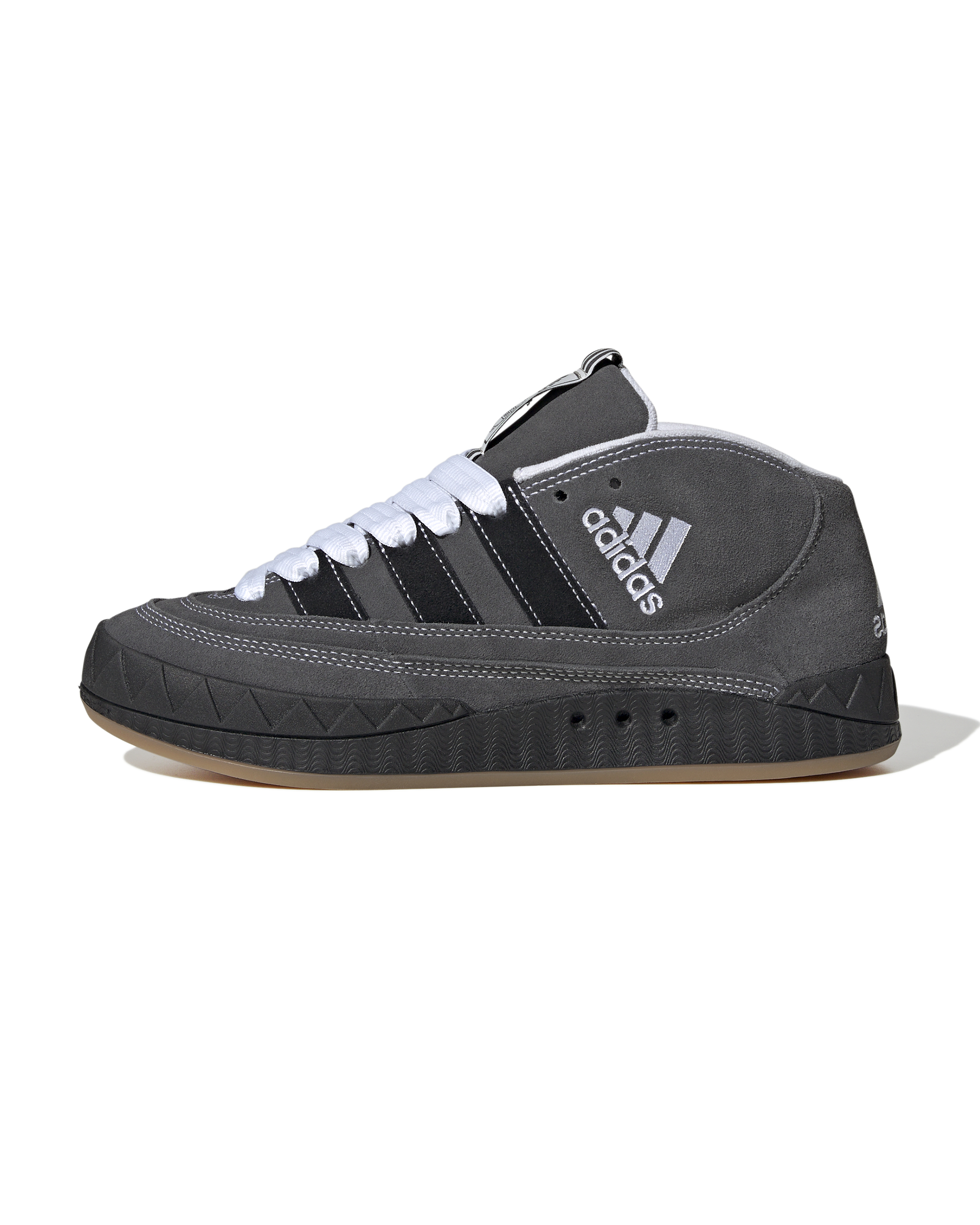 YNuK Adimatic Mid - Grey / Black / Off White