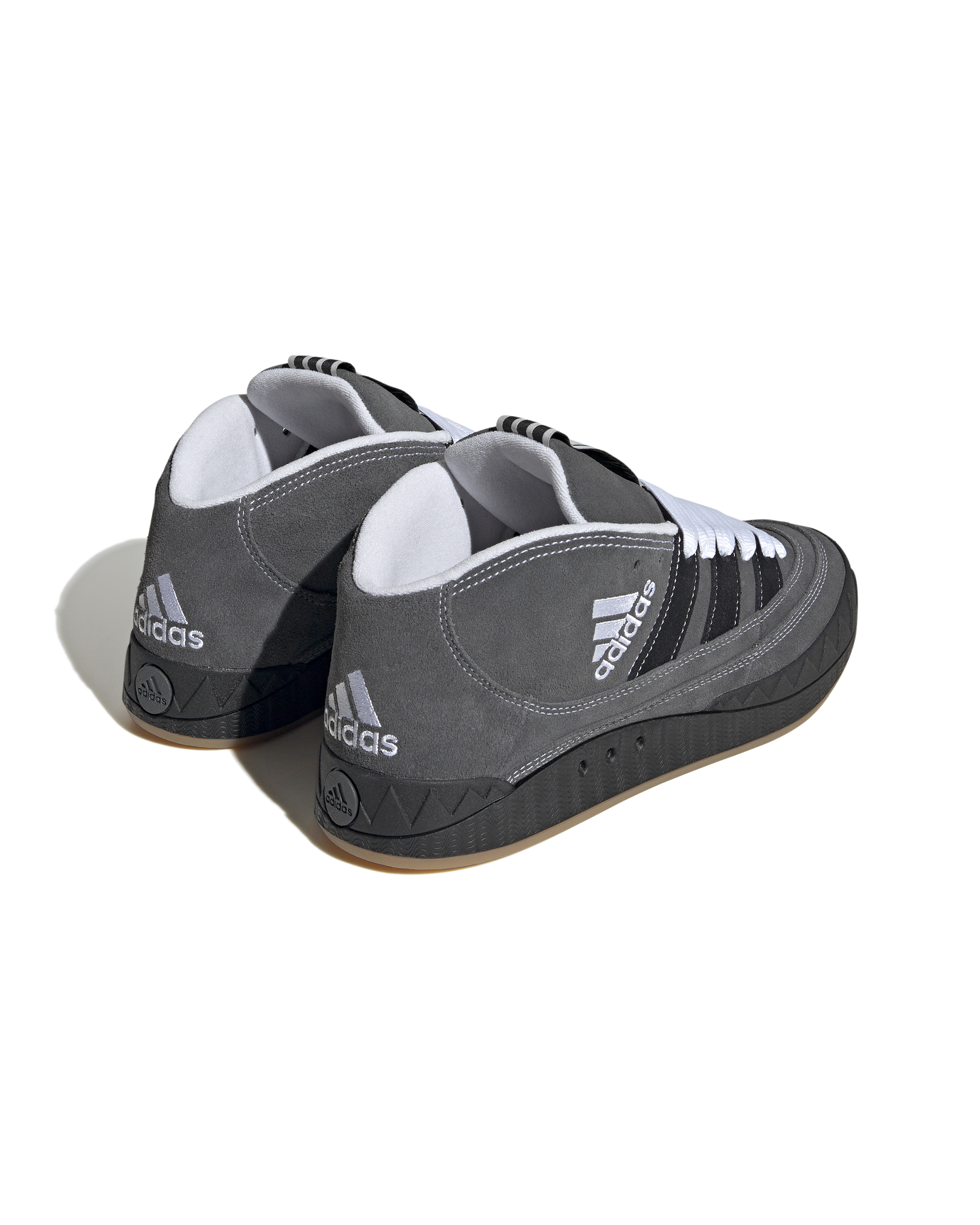 YNuK Adimatic Mid - Grey / Black / Off White