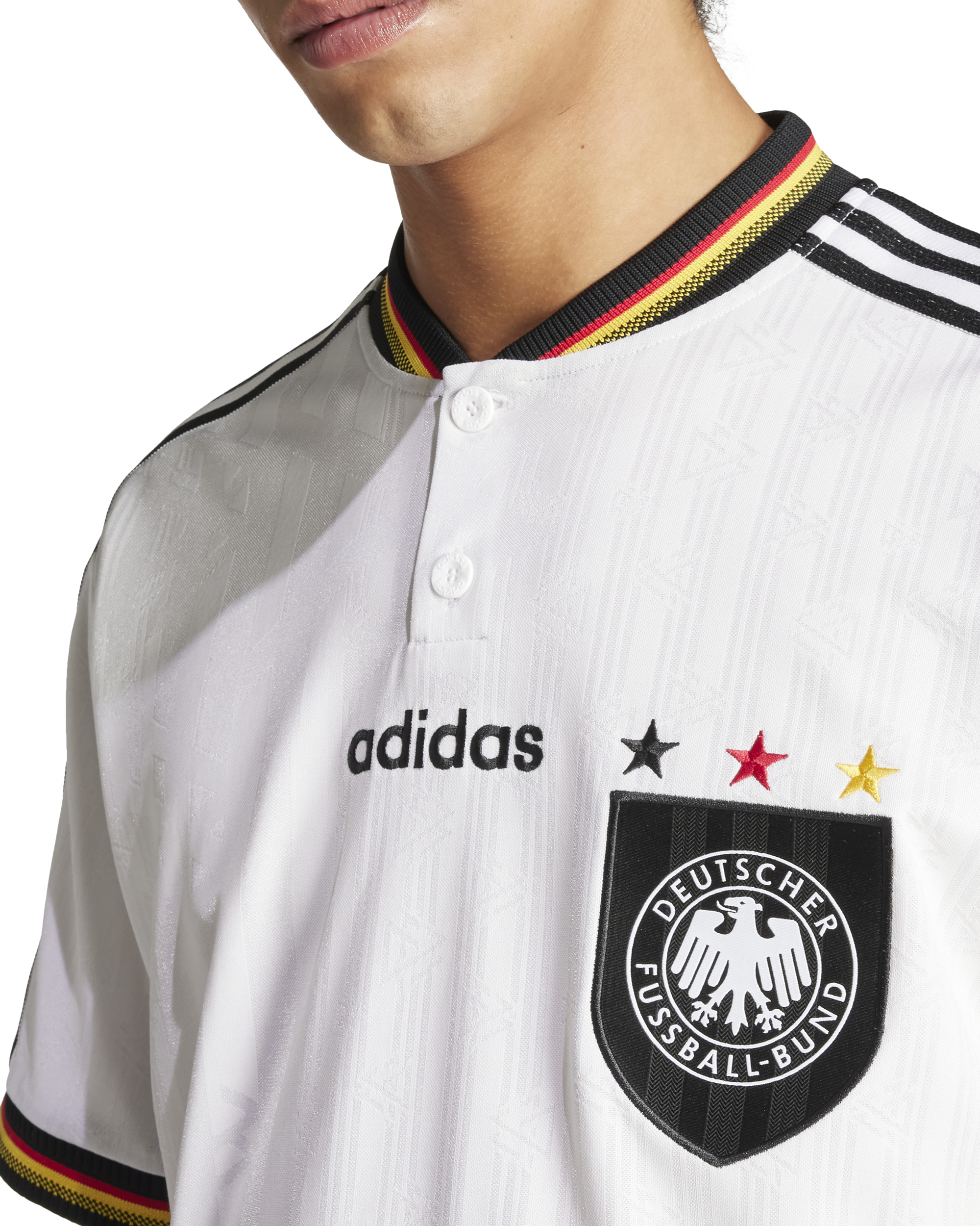 Germany 1996 Home Jersey - White