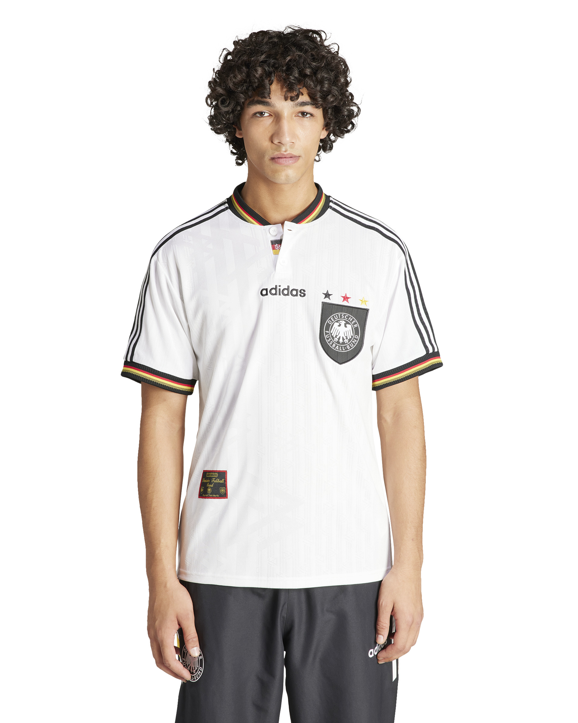 Germany 1996 Home Jersey - White