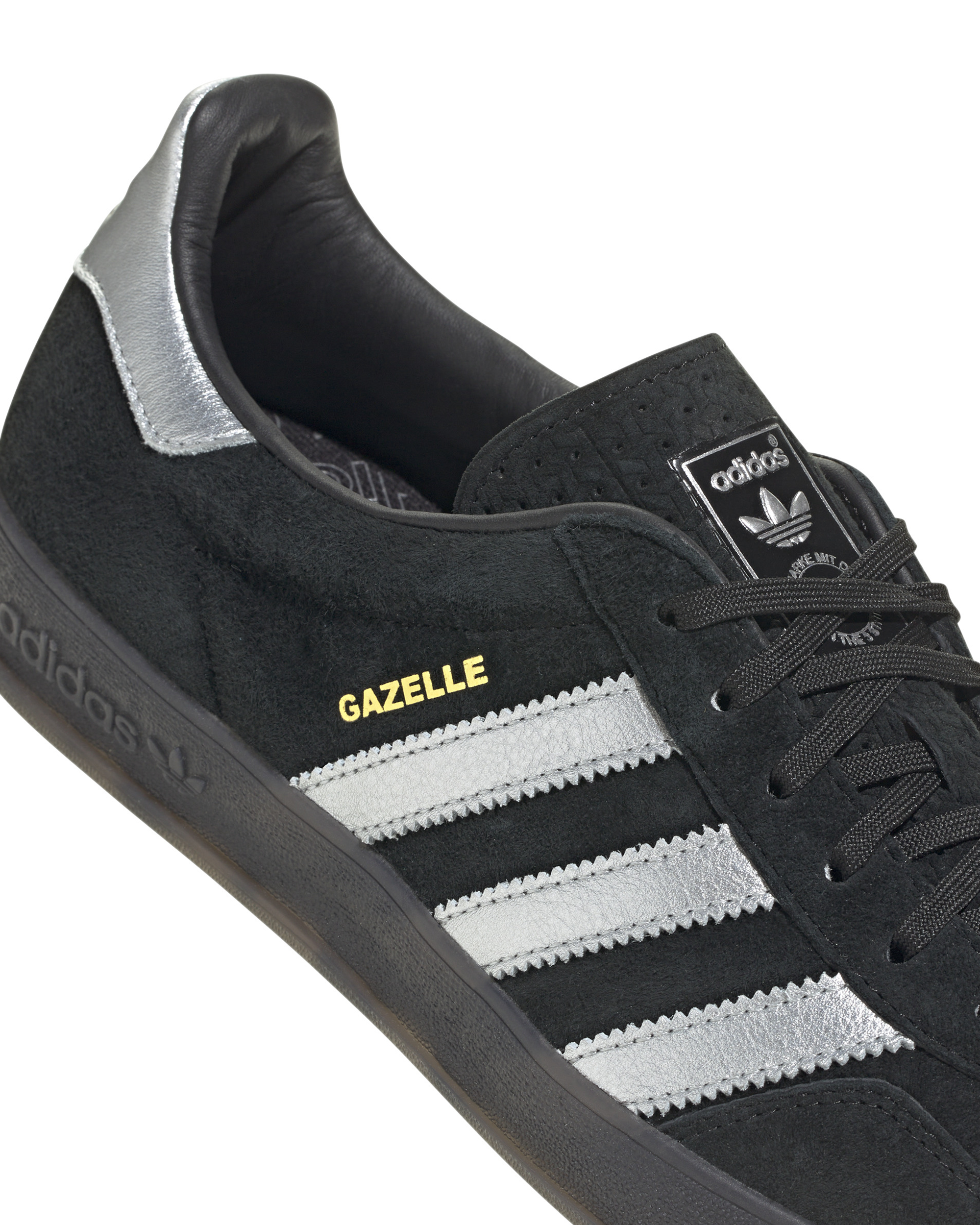 Gazelle Indoor - Black / Matte Silver / Grey