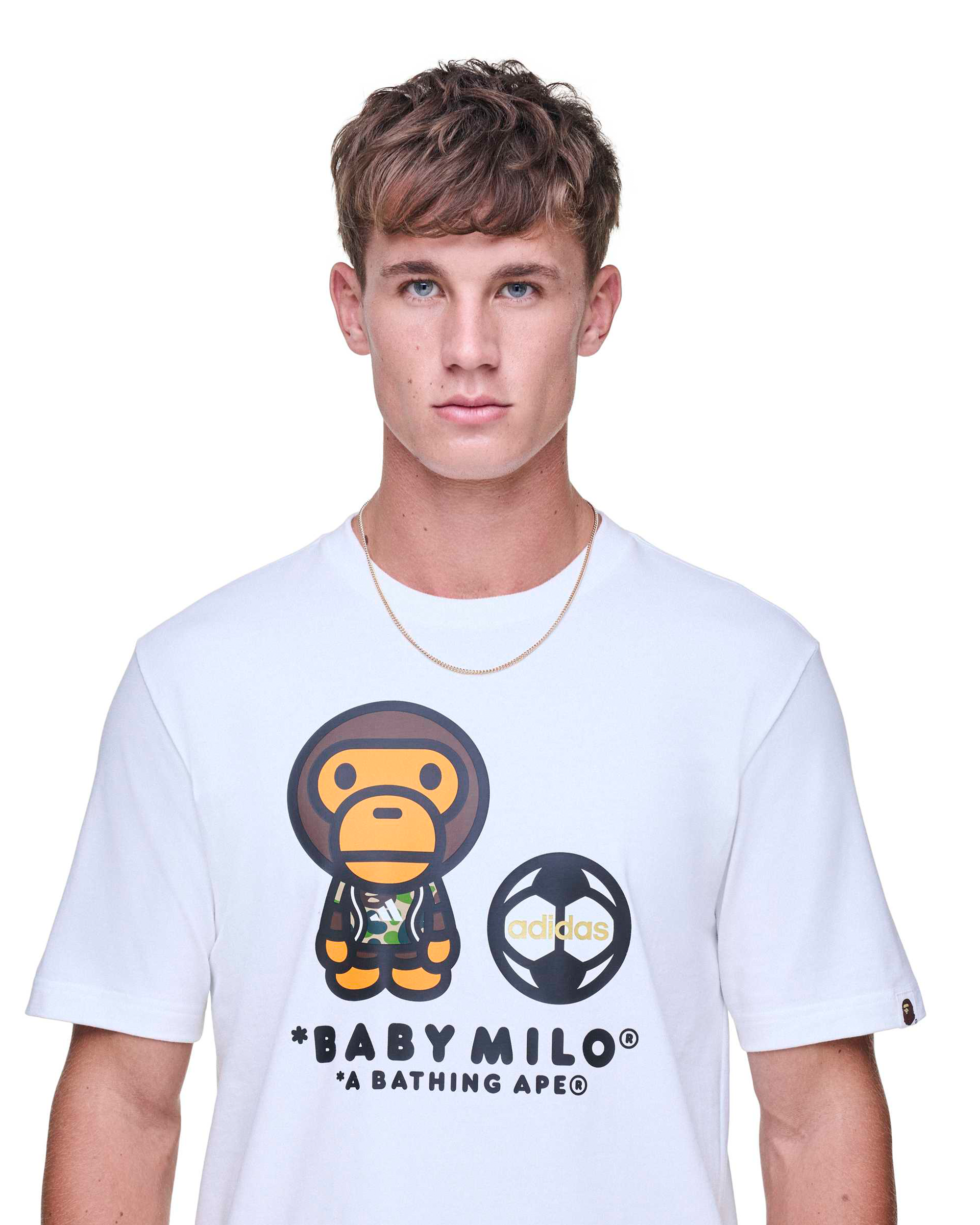 BAPE SSL Milo T-Shirt - White