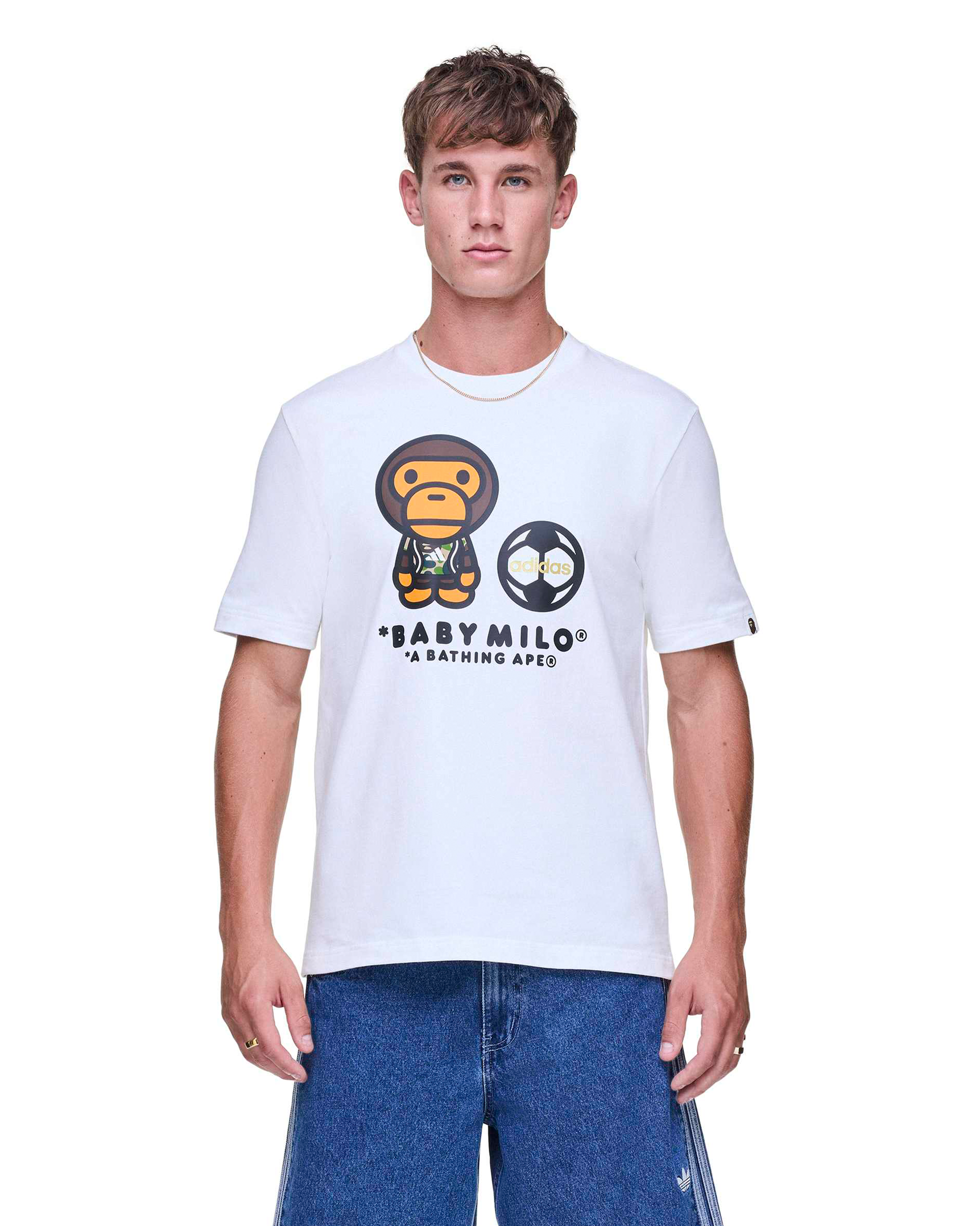 BAPE SSL Milo T-Shirt - White
