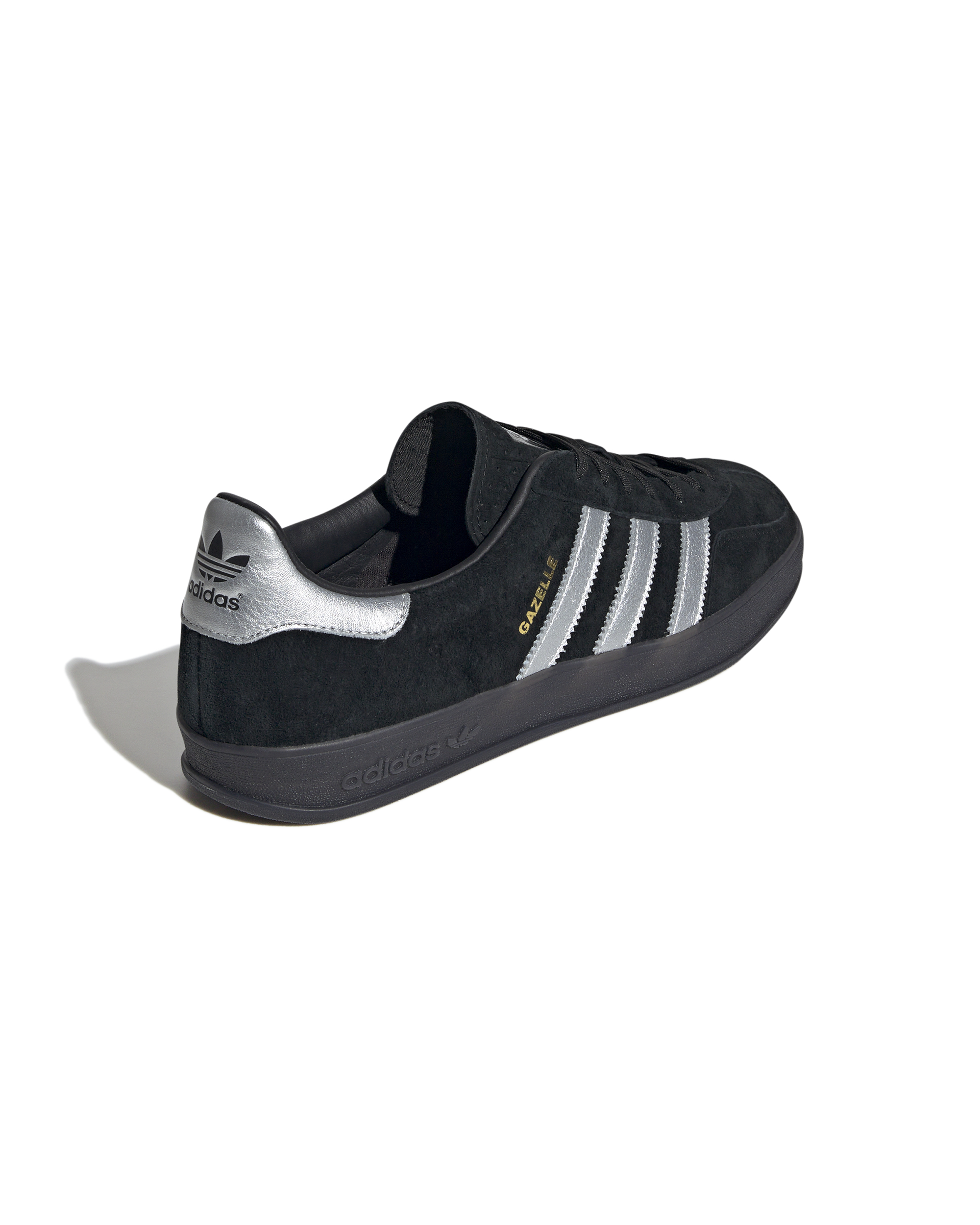 Gazelle Indoor - Black / Matte Silver / Grey