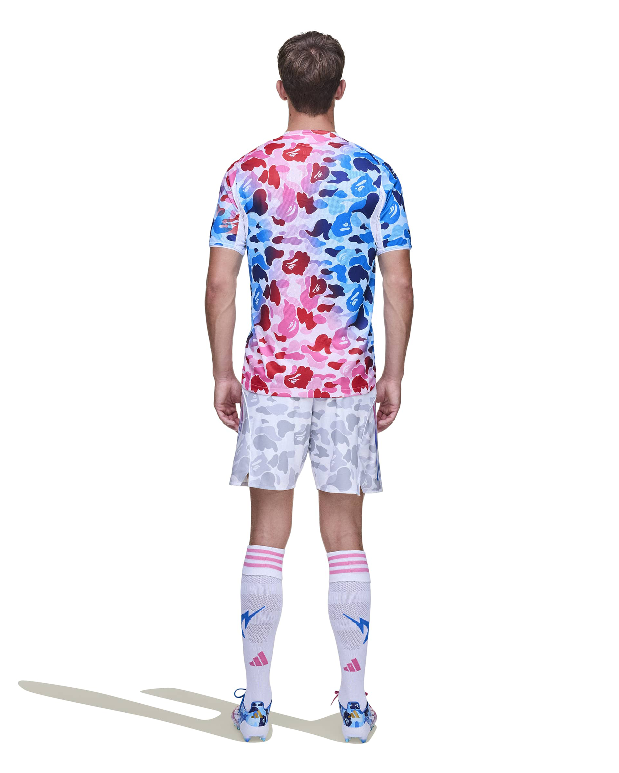 BAPE Football Jersey - Shoblue