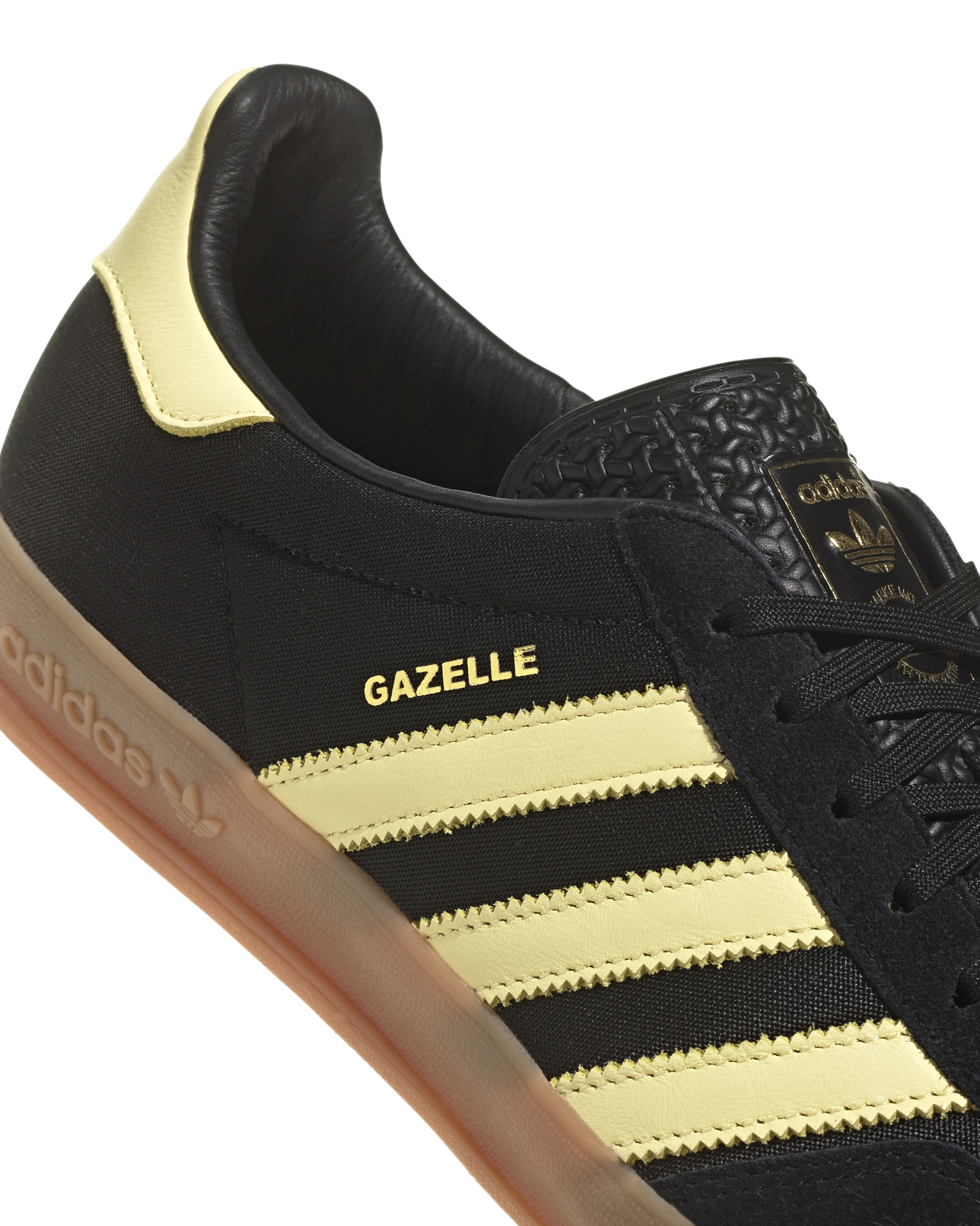 Gazelle Indoor - Black / Yellow / Gum