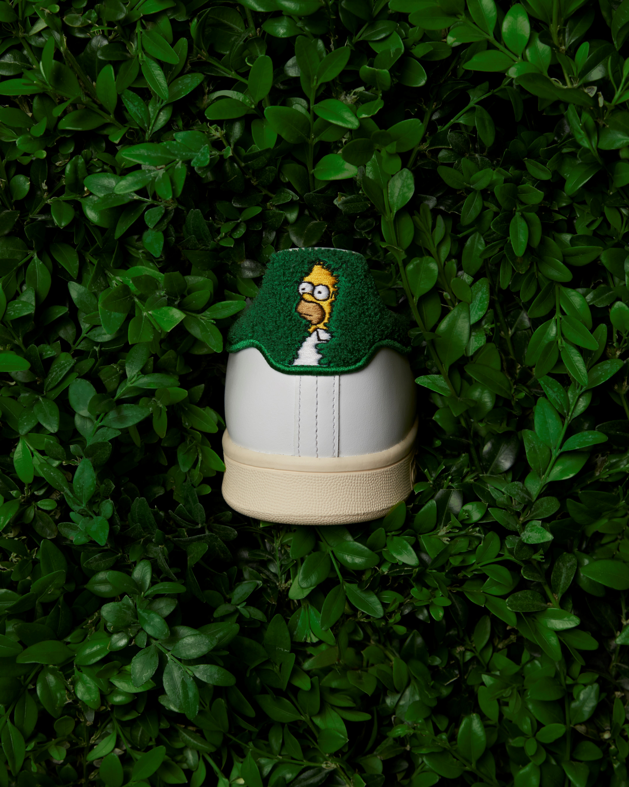 Homer Simpson Stan Smith - White / Green / White