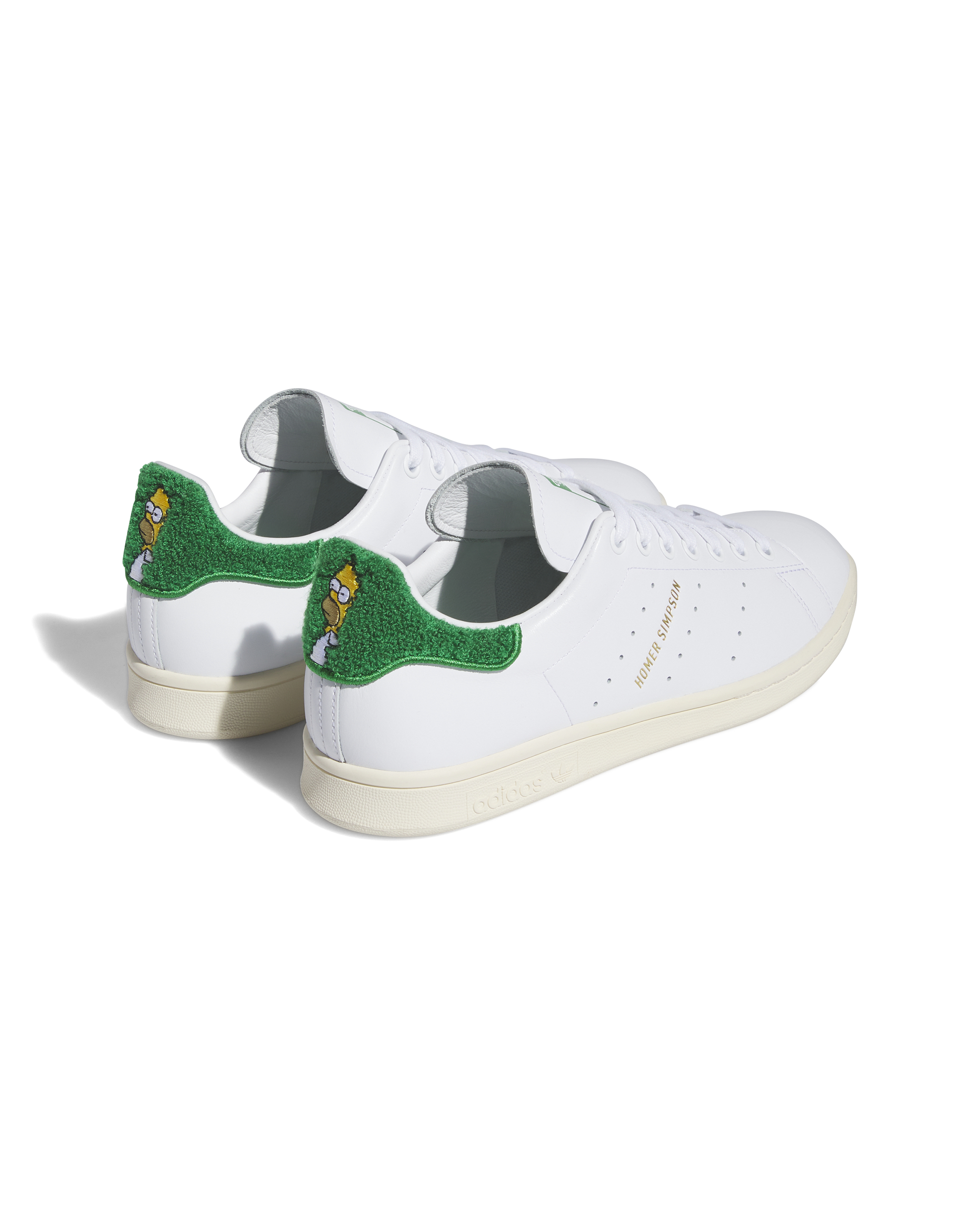 Homer Simpson Stan Smith - White / Green / White