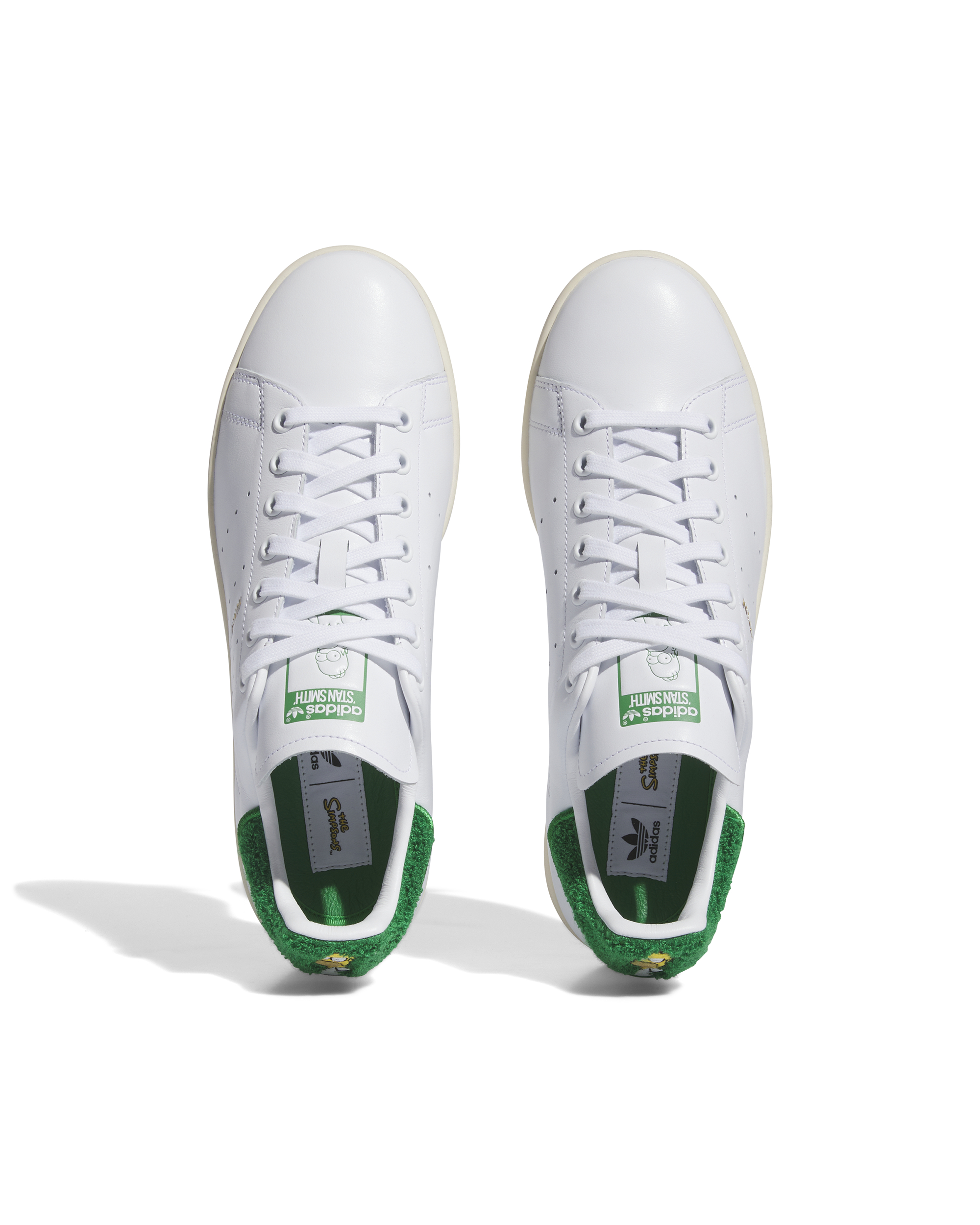 Homer Simpson Stan Smith - White / Green / White