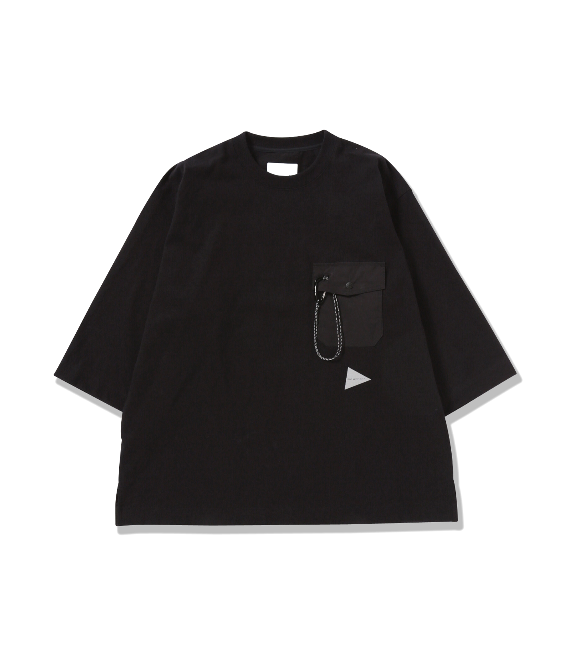 Heavy Cotton Pocket HS T-shirt - Black
