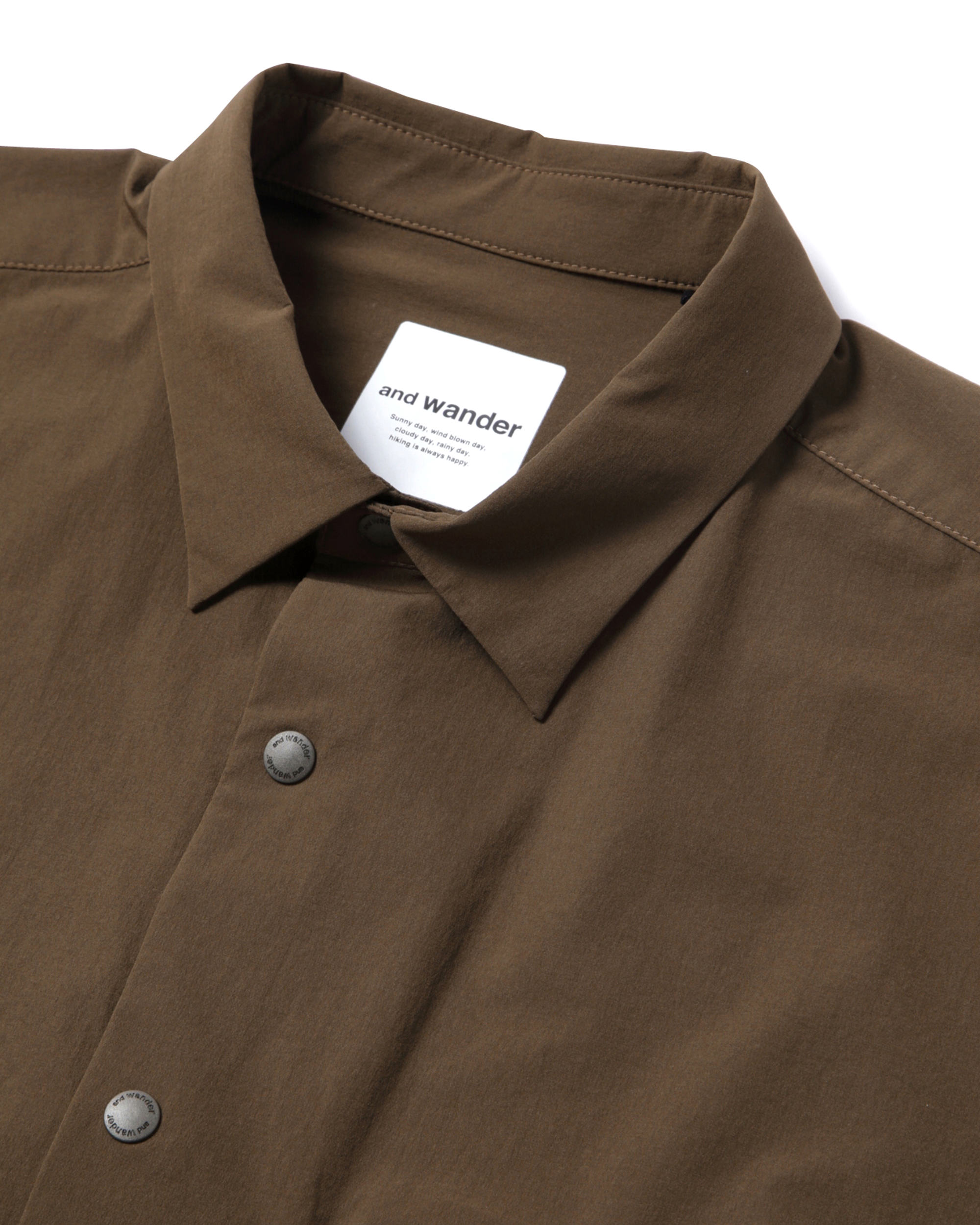 Light Weight Cloth Shirt - Brown